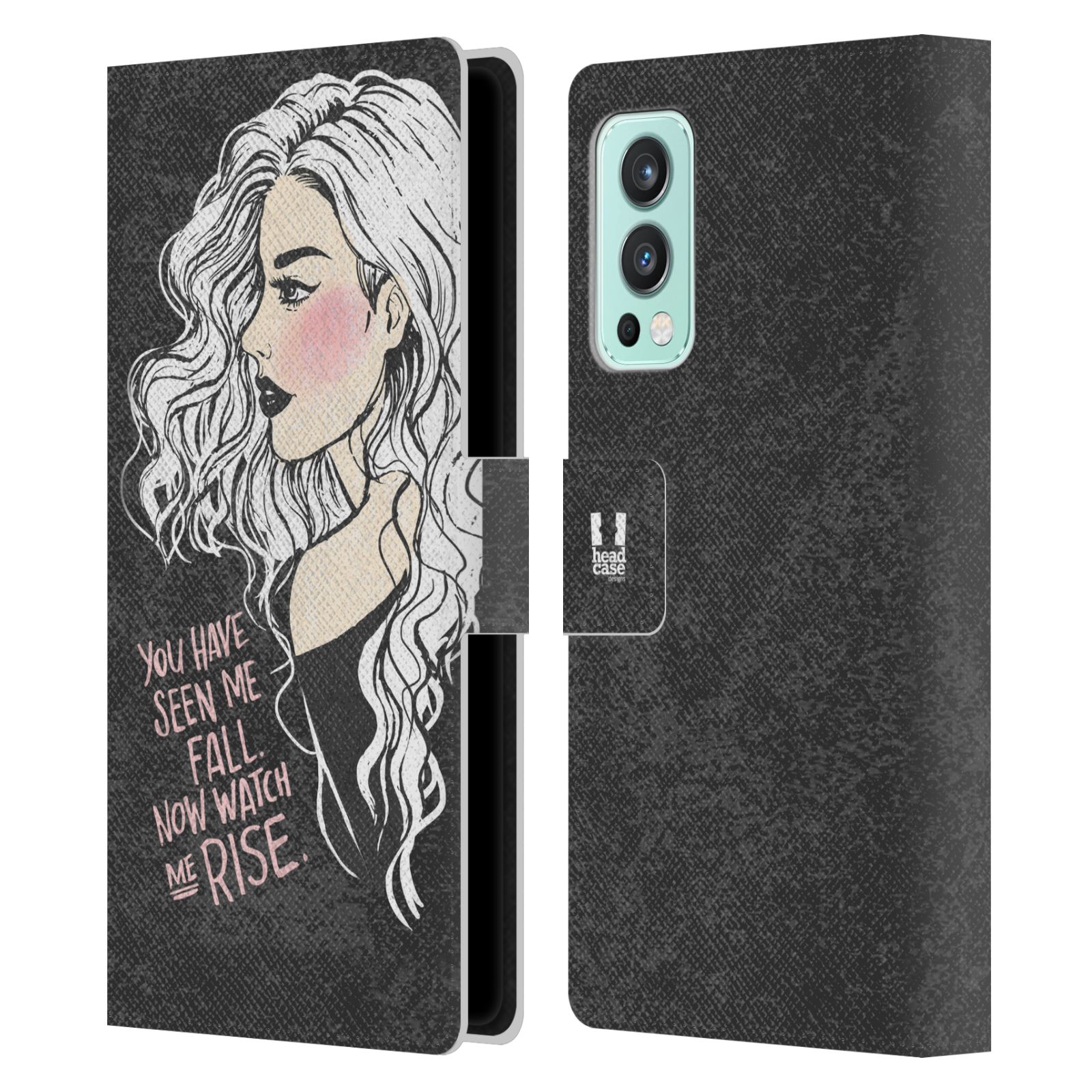 Pouzdro na mobil OnePlus Nord 2 5G - HEAD CASE - Fall and Rise