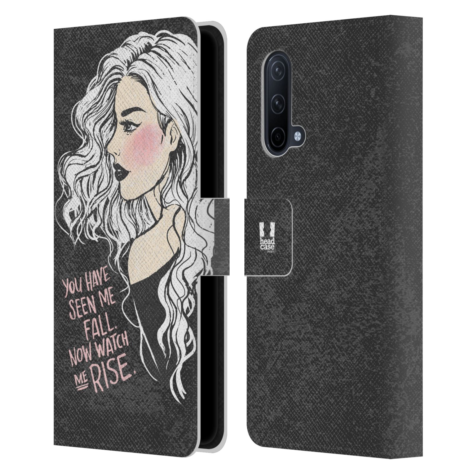 Pouzdro na mobil OnePlus Nord CE 5G - HEAD CASE - Fall and Rise