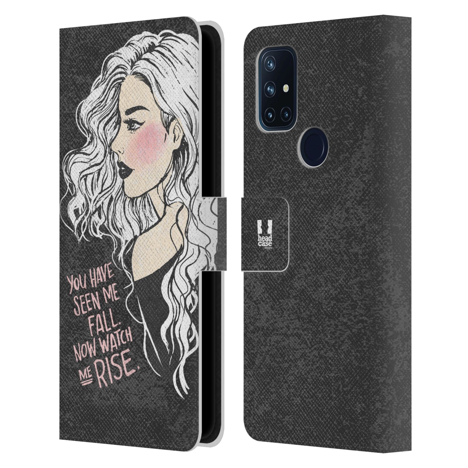 Pouzdro na mobil OnePlus Nord N10 5G - HEAD CASE - Fall and Rise