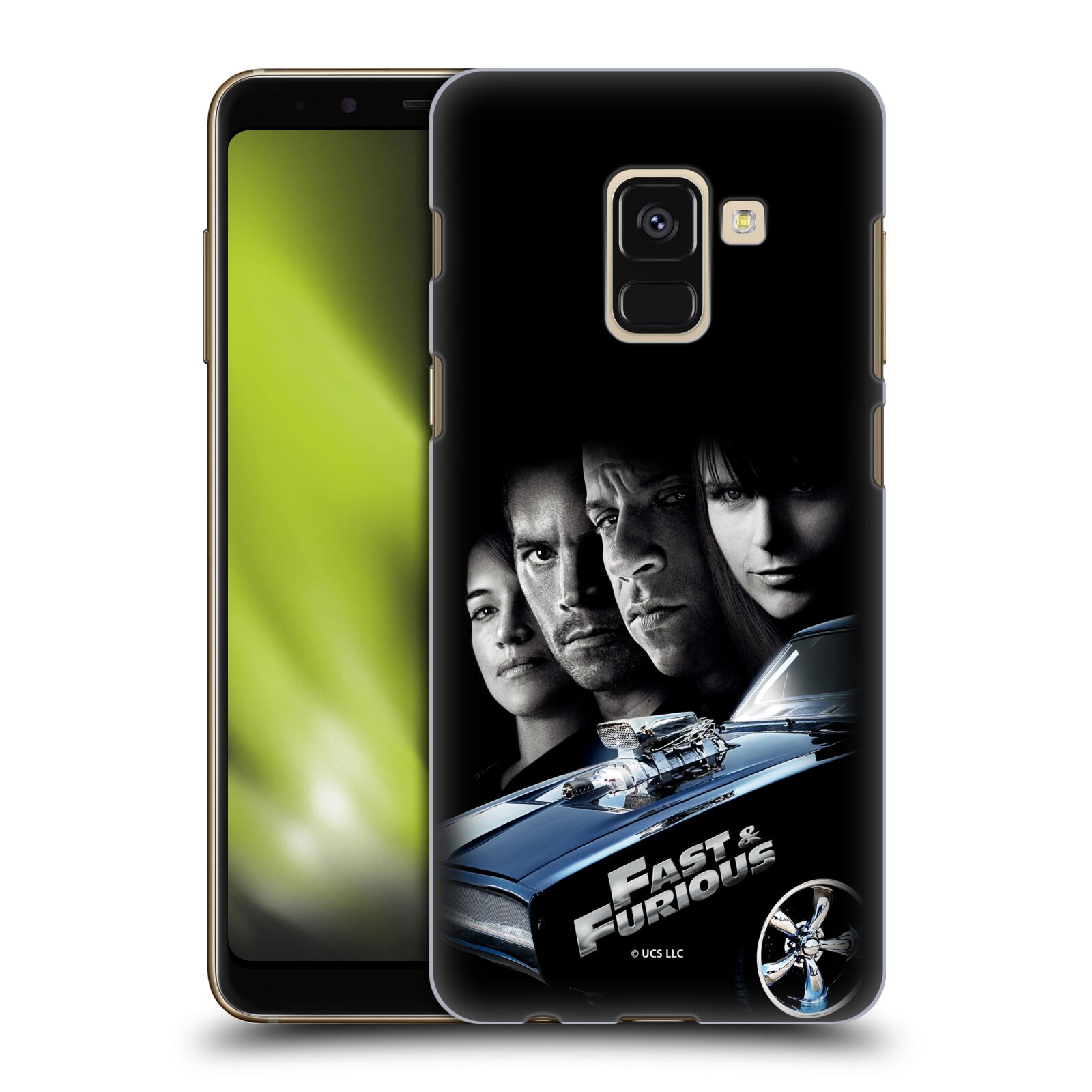 Obal na mobil Samsung Galaxy A8+ 2018, A8 PLUS 2018 - HEAD CASE - Rychle a Zběsile - Hrdinové