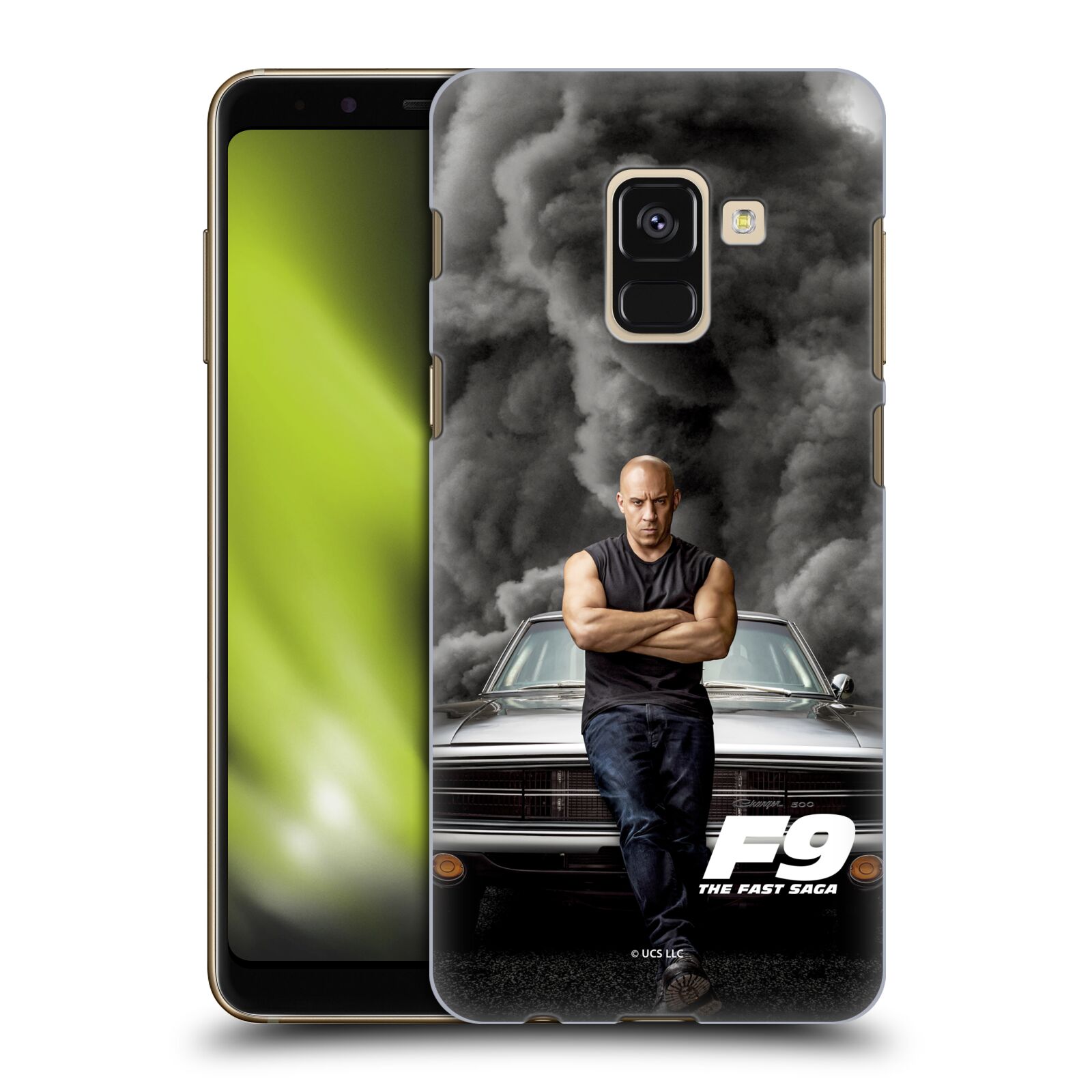Obal na mobil Samsung Galaxy A8+ 2018, A8 PLUS 2018 - HEAD CASE - Rychle a Zběsile - Dom