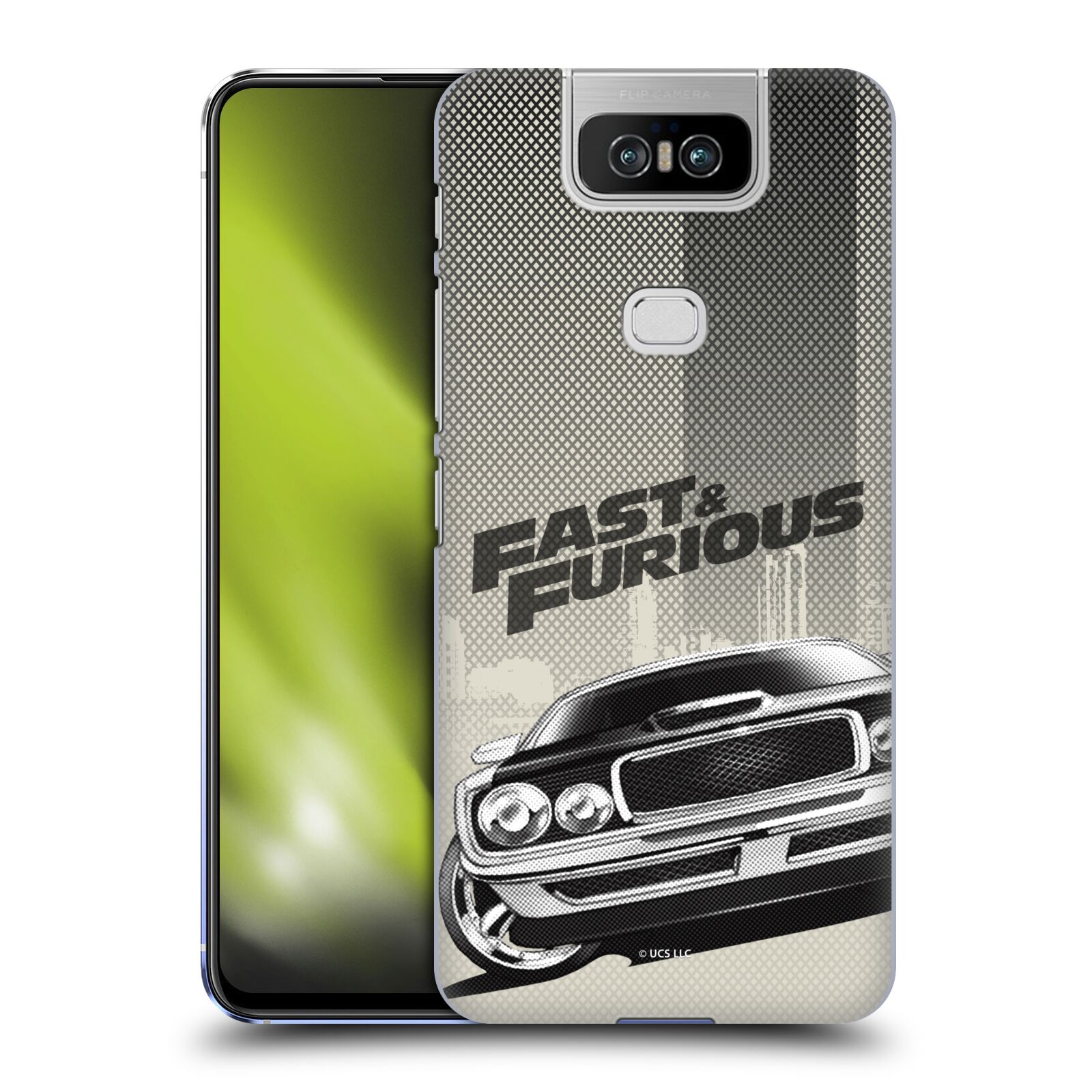 Obal na mobil ASUS Zenfone 6 ZS630KL - HEAD CASE - Rychle a Zběsile - Auto kreslené