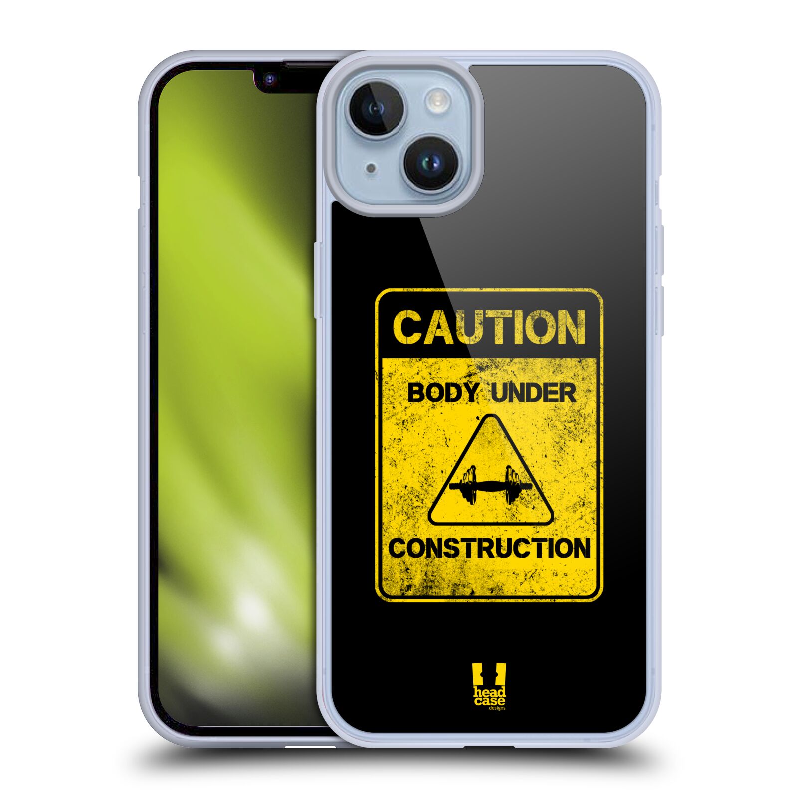 Silikonový obal na mobil Apple iPhone 14 PLUS - HEAD CASE - Posilování těla