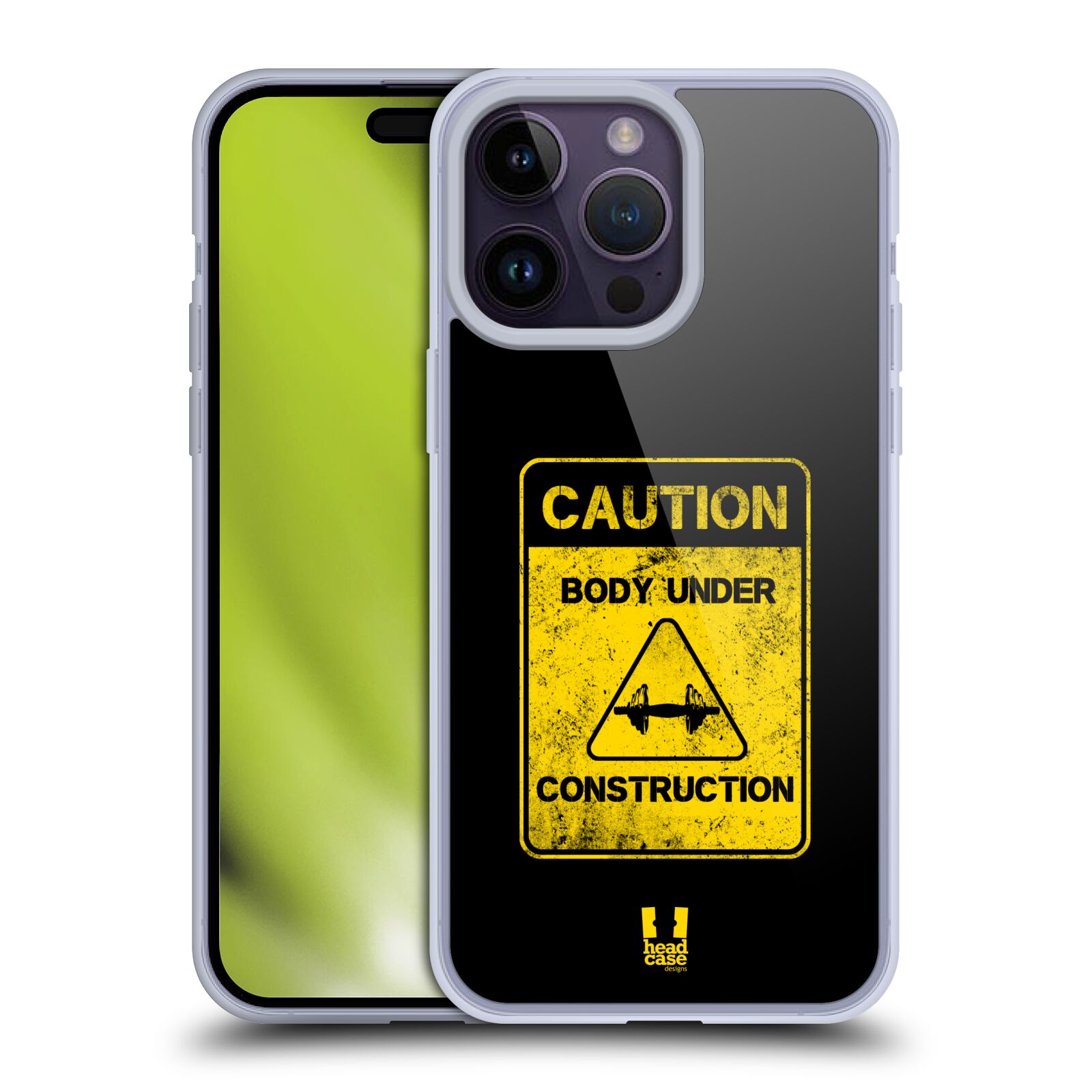 Silikonový obal na mobil Apple iPhone 14 PRO MAX - HEAD CASE - Posilování těla