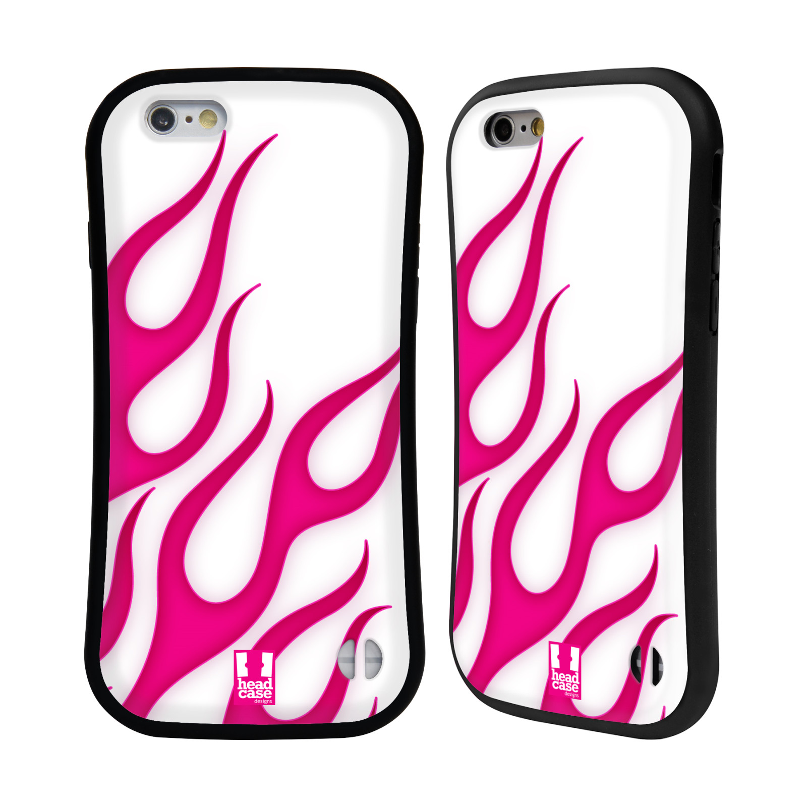 HEAD CASE DESIGNS FLAME DECALS HYBRID CASE FOR APPLE & SAMSUNG PHONES