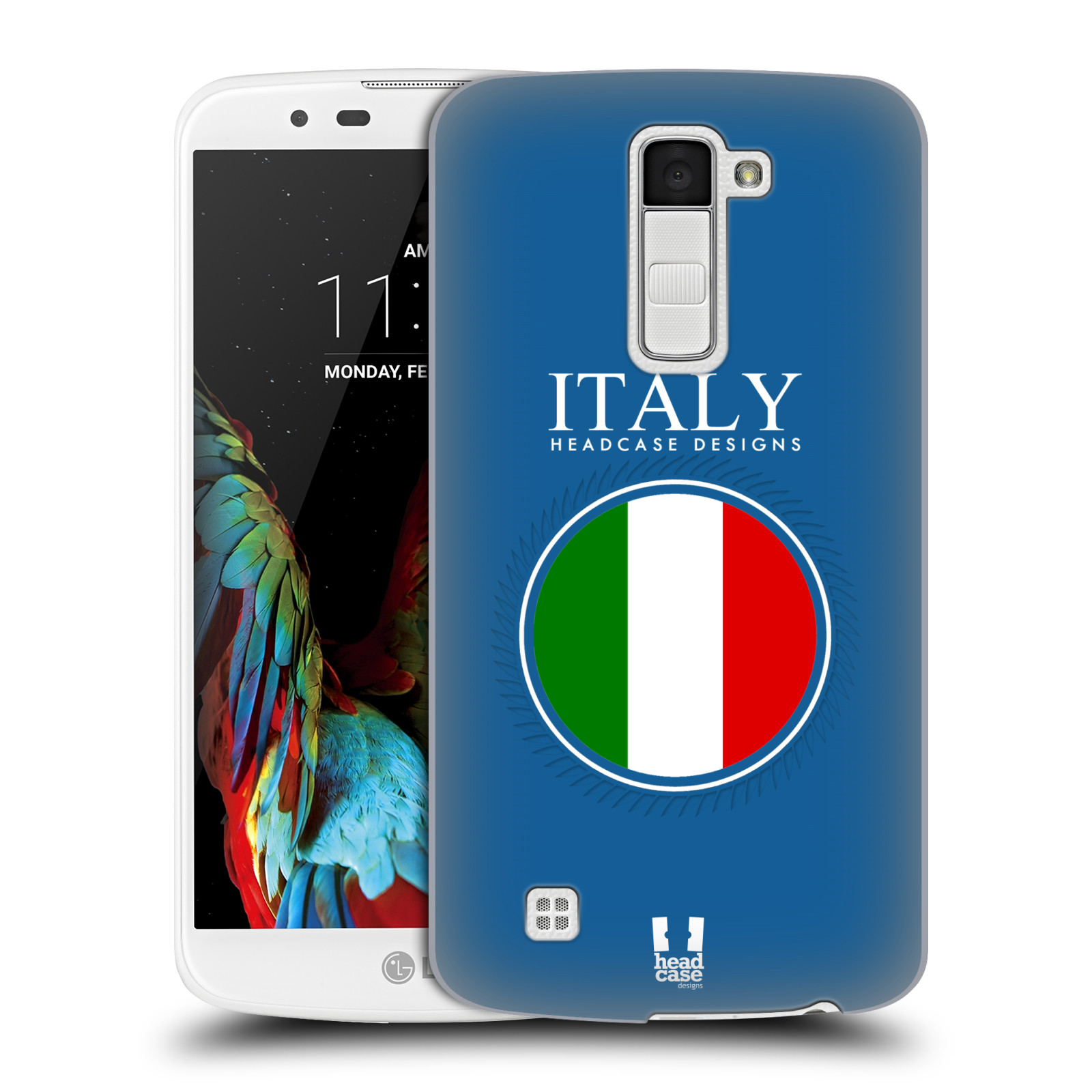 HEAD CASE plastový obal na mobil LG K10 vzor Vlajky státy 2 ITÁLIE
