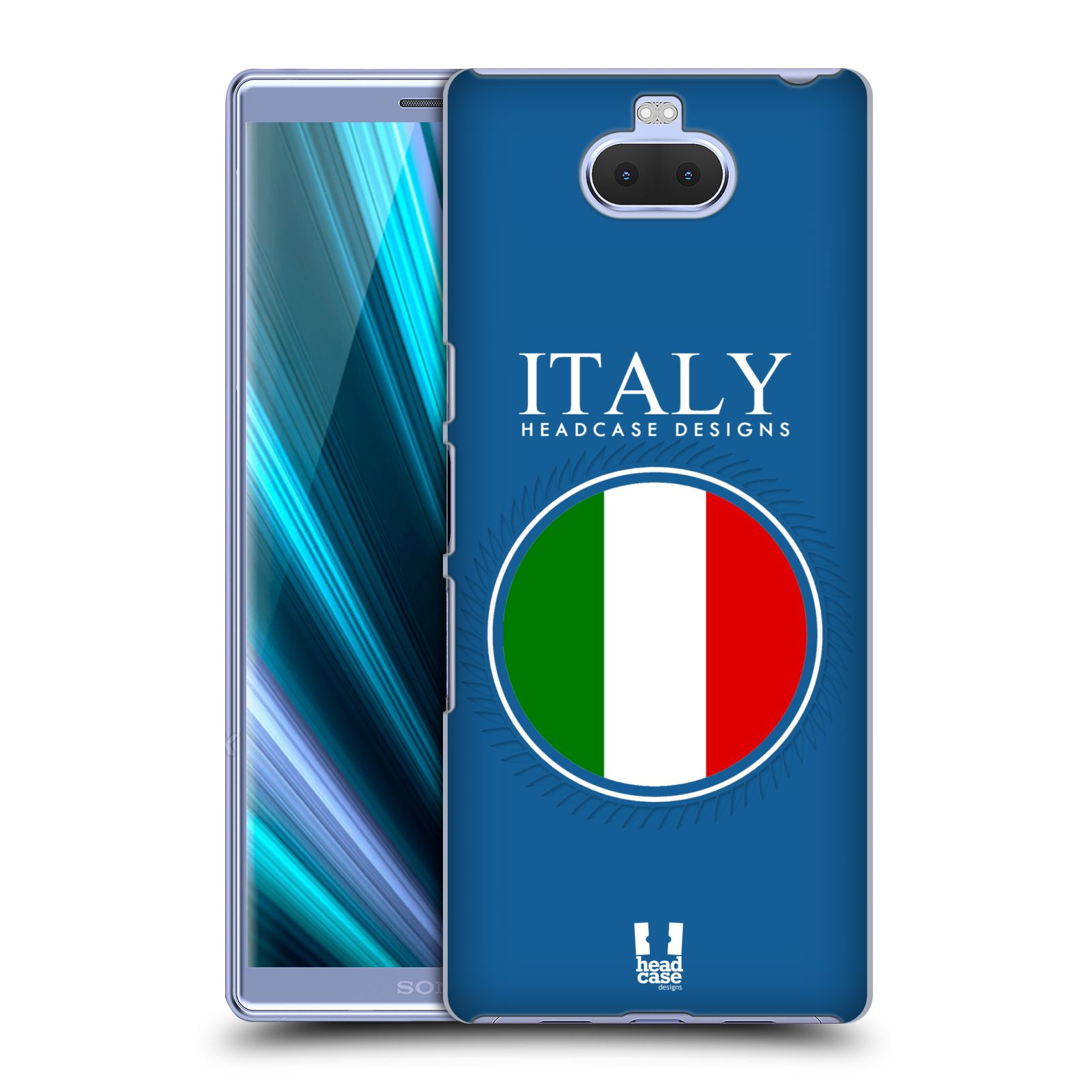 Pouzdro na mobil Sony Xperia 10 - Head Case - vzor Vlajky státy 2 ITÁLIE