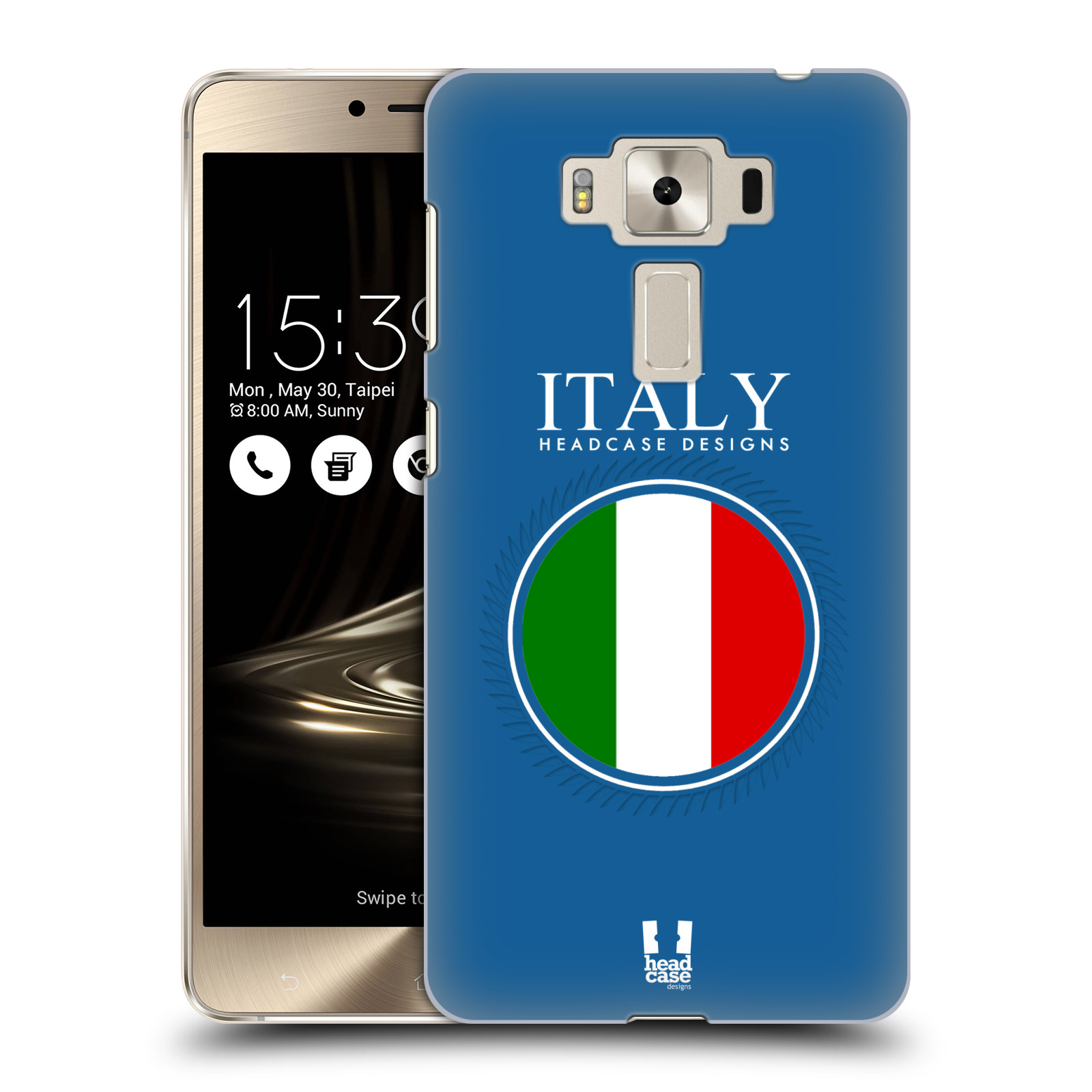 HEAD CASE plastový obal na mobil Asus Zenfone 3 DELUXE ZS550KL vzor Vlajky státy 2 ITÁLIE