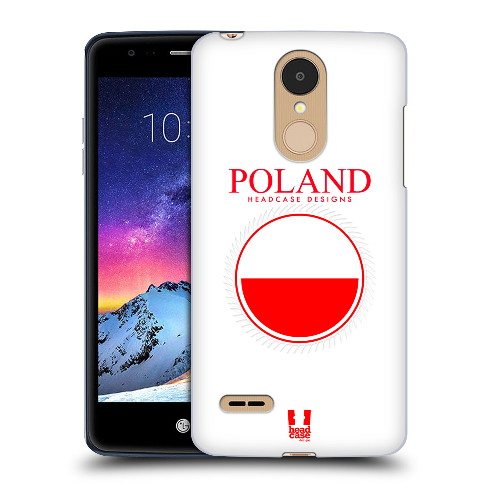 HEAD CASE plastový obal na mobil LG K9 / K8 2018 vzor Vlajky státy 2 POLSKO