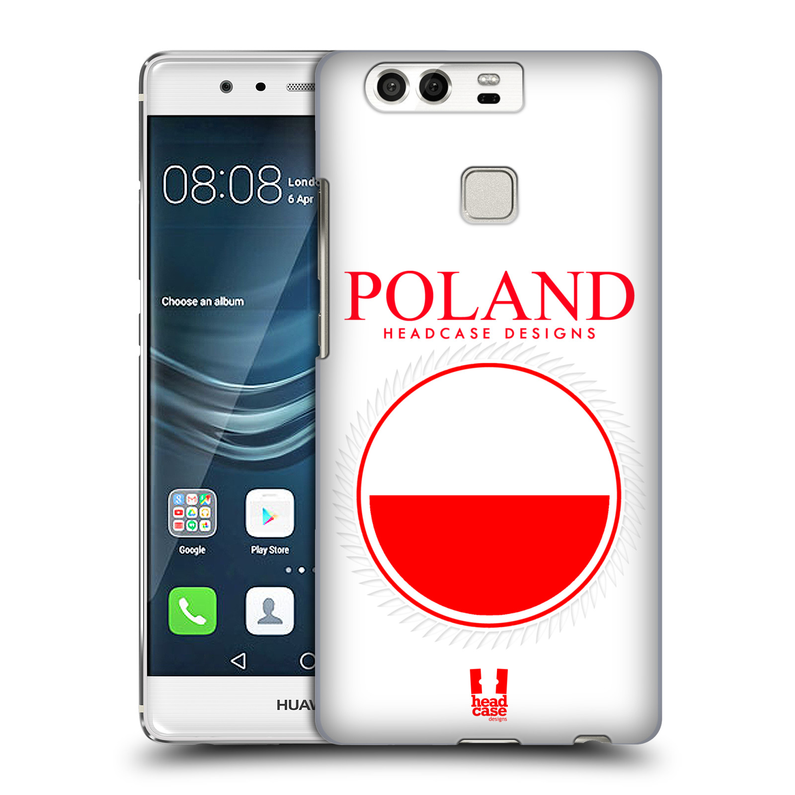 HEAD CASE plastový obal na mobil Huawei P9 / P9 DUAL SIM vzor Vlajky státy 2 POLSKO