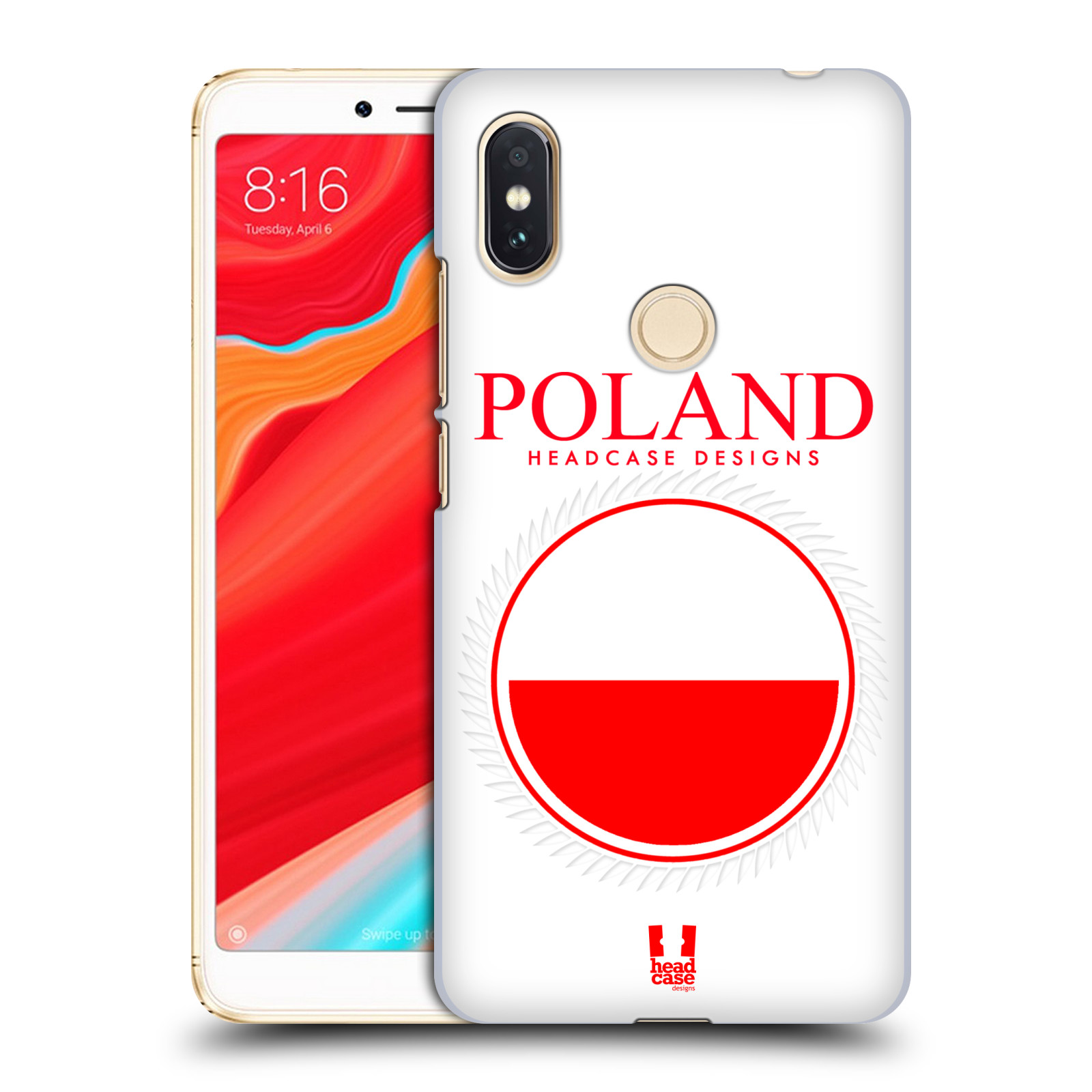 HEAD CASE plastový obal na mobil Xiaomi Redmi S2 vzor Vlajky státy 2 POLSKO