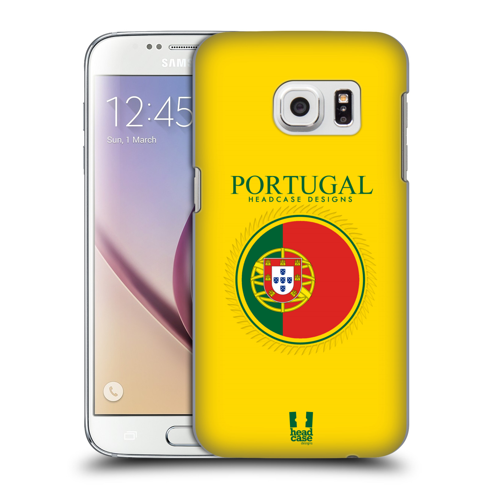 HEAD CASE plastový obal na mobil SAMSUNG GALAXY S7 vzor Vlajky státy 2 PORTUGALSKO