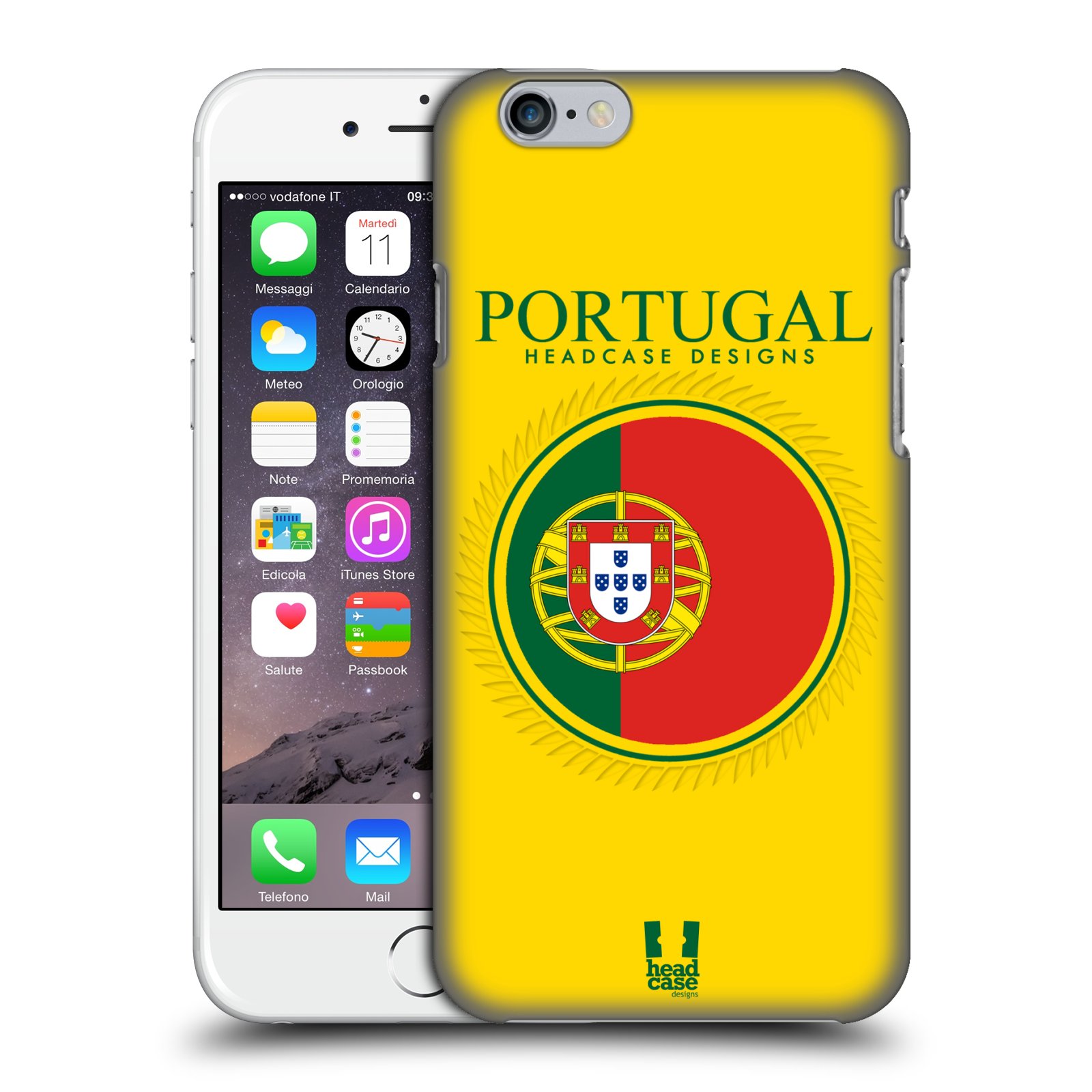 Plastové pouzdro pro mobil Apple Iphone 6/6S vzor Vlajky státy 2 PORTUGALSKO