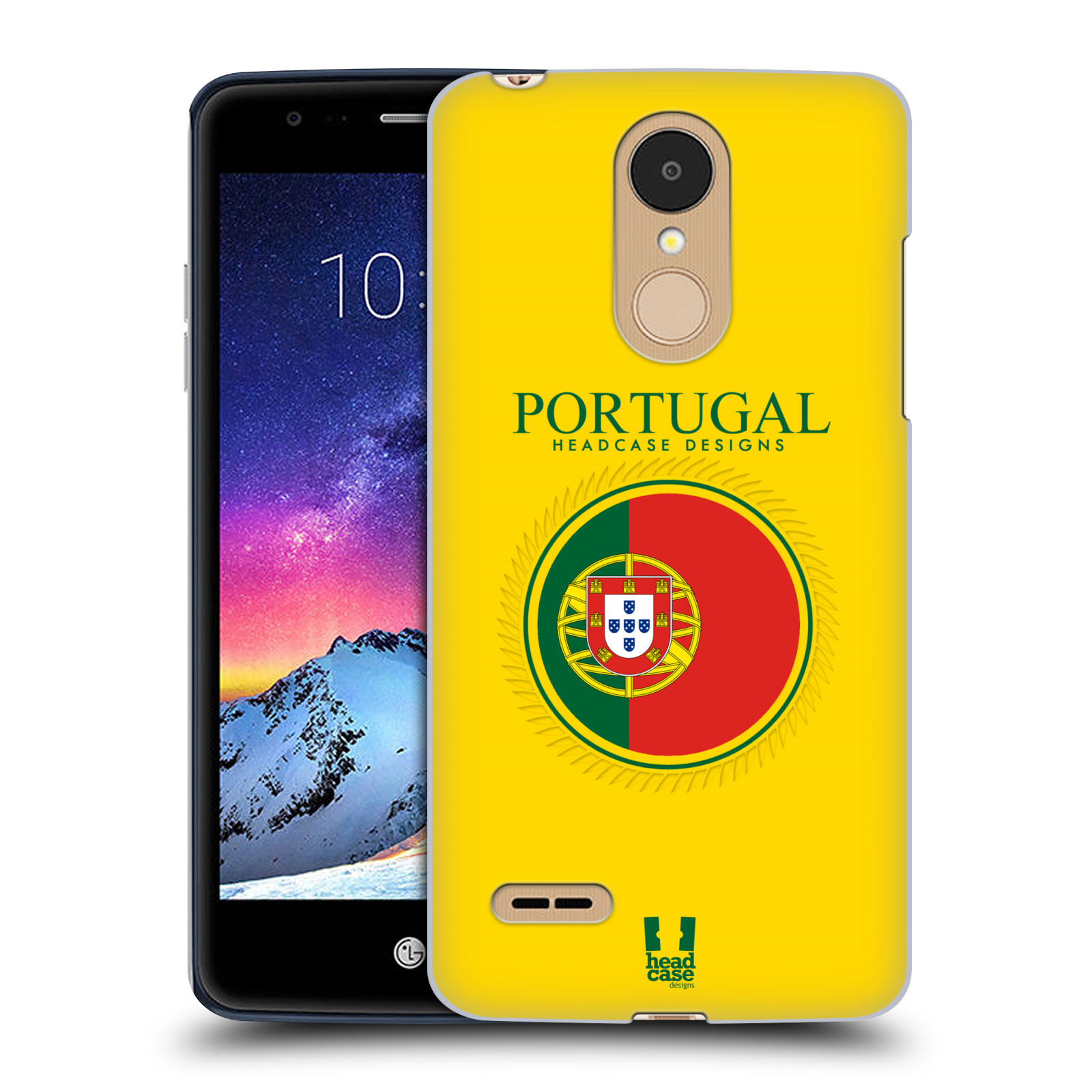 HEAD CASE plastový obal na mobil LG K9 / K8 2018 vzor Vlajky státy 2 PORTUGALSKO