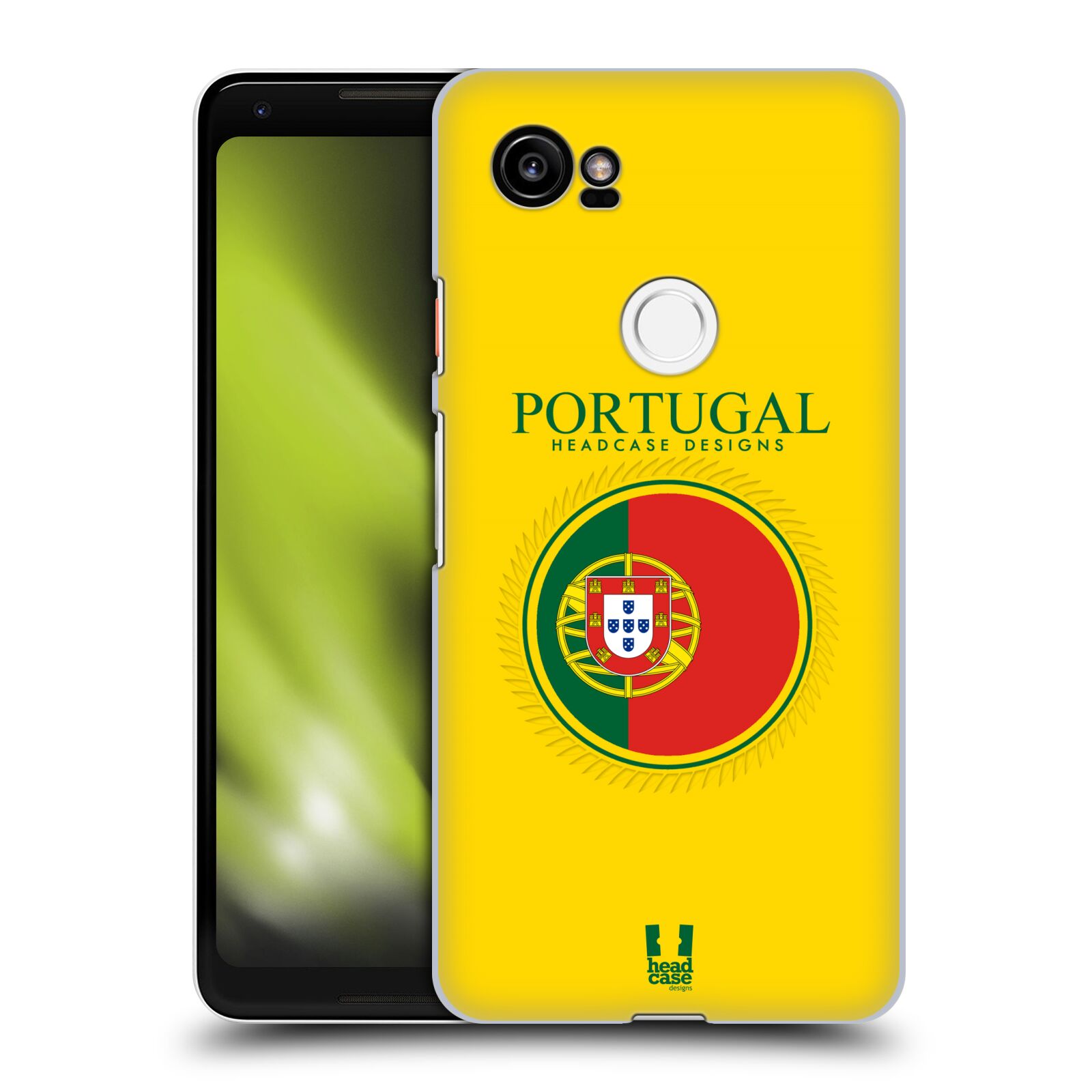 HEAD CASE plastový obal na mobil Google Pixel 2 XL vzor Vlajky státy 2 PORTUGALSKO