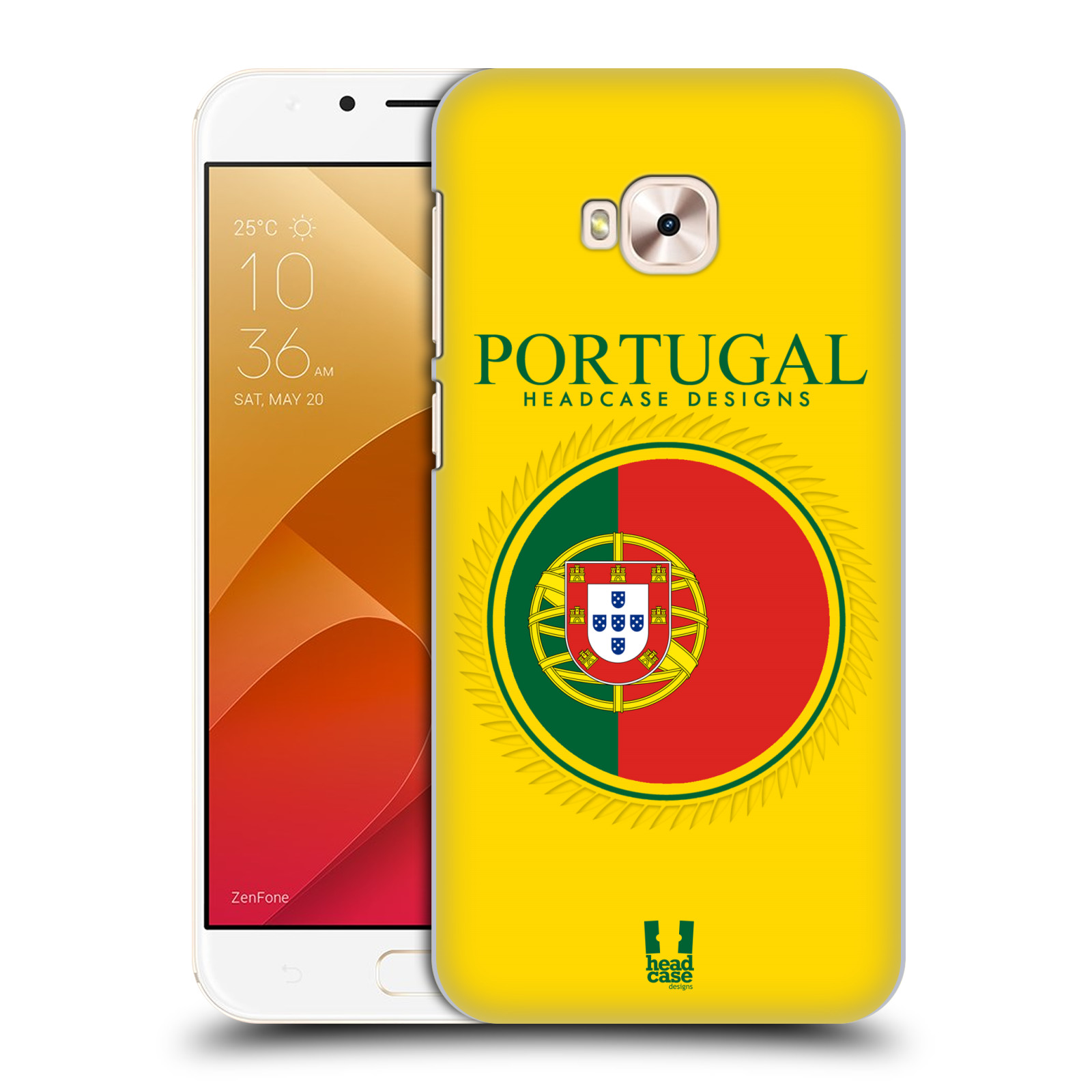 HEAD CASE plastový obal na mobil Asus Zenfone 4 Selfie Pro ZD552KL vzor Vlajky státy 2 PORTUGALSKO
