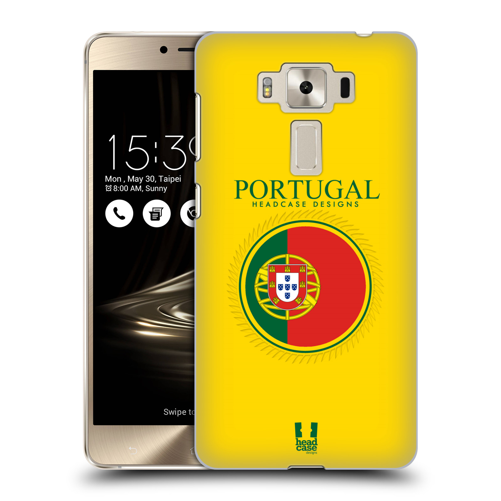 HEAD CASE plastový obal na mobil Asus Zenfone 3 DELUXE ZS550KL vzor Vlajky státy 2 PORTUGALSKO