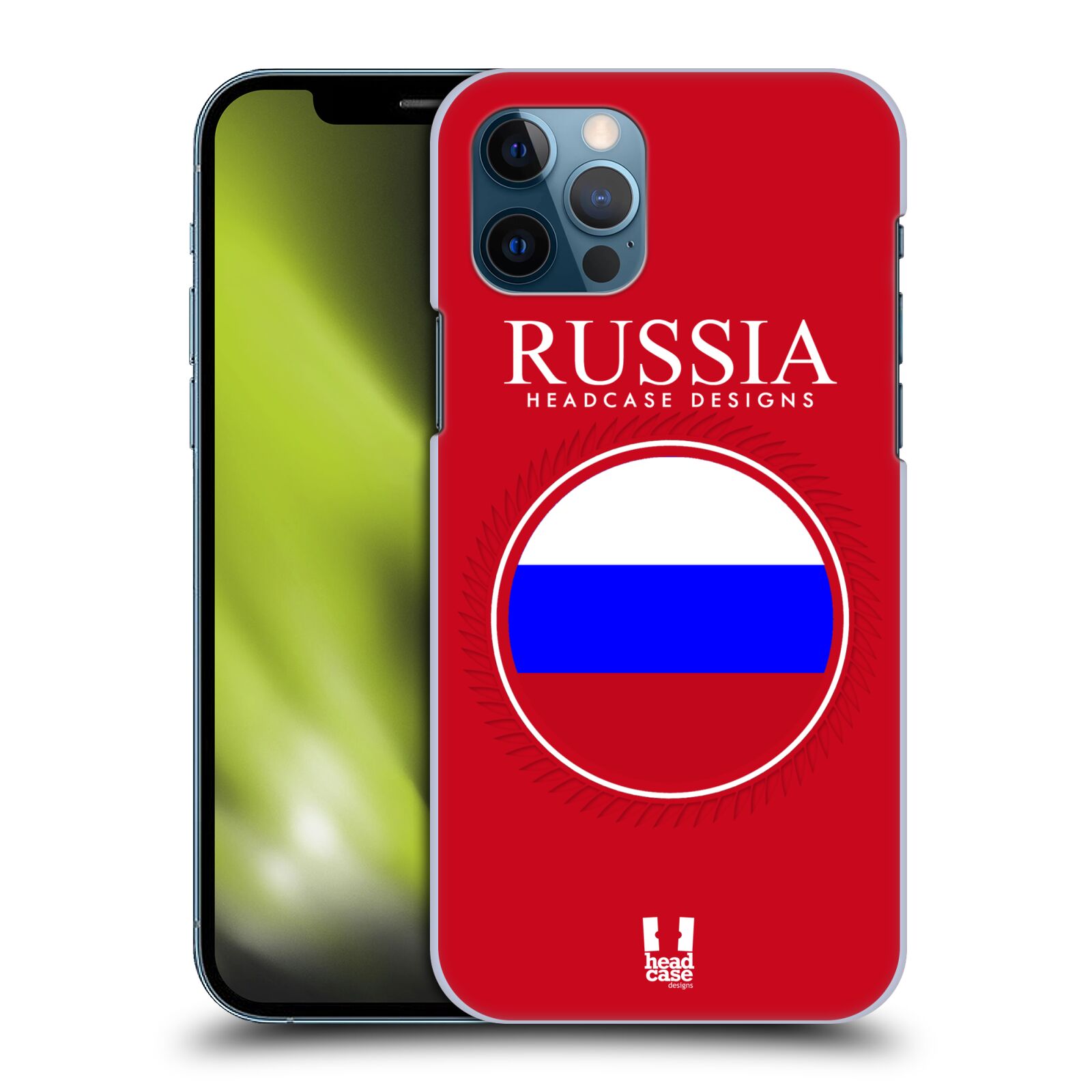 HEAD CASE plastový obal na mobil Apple Iphone 12 / Iphone 12 PRO vzor Vlajky státy 2 RUSKO