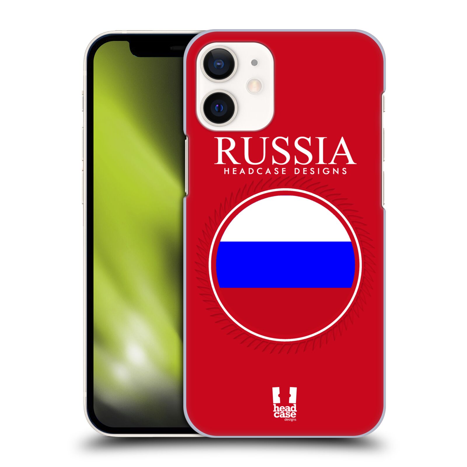 Plastový obal na mobil Apple Iphone 12 MINI vzor Vlajky státy 2 RUSKO