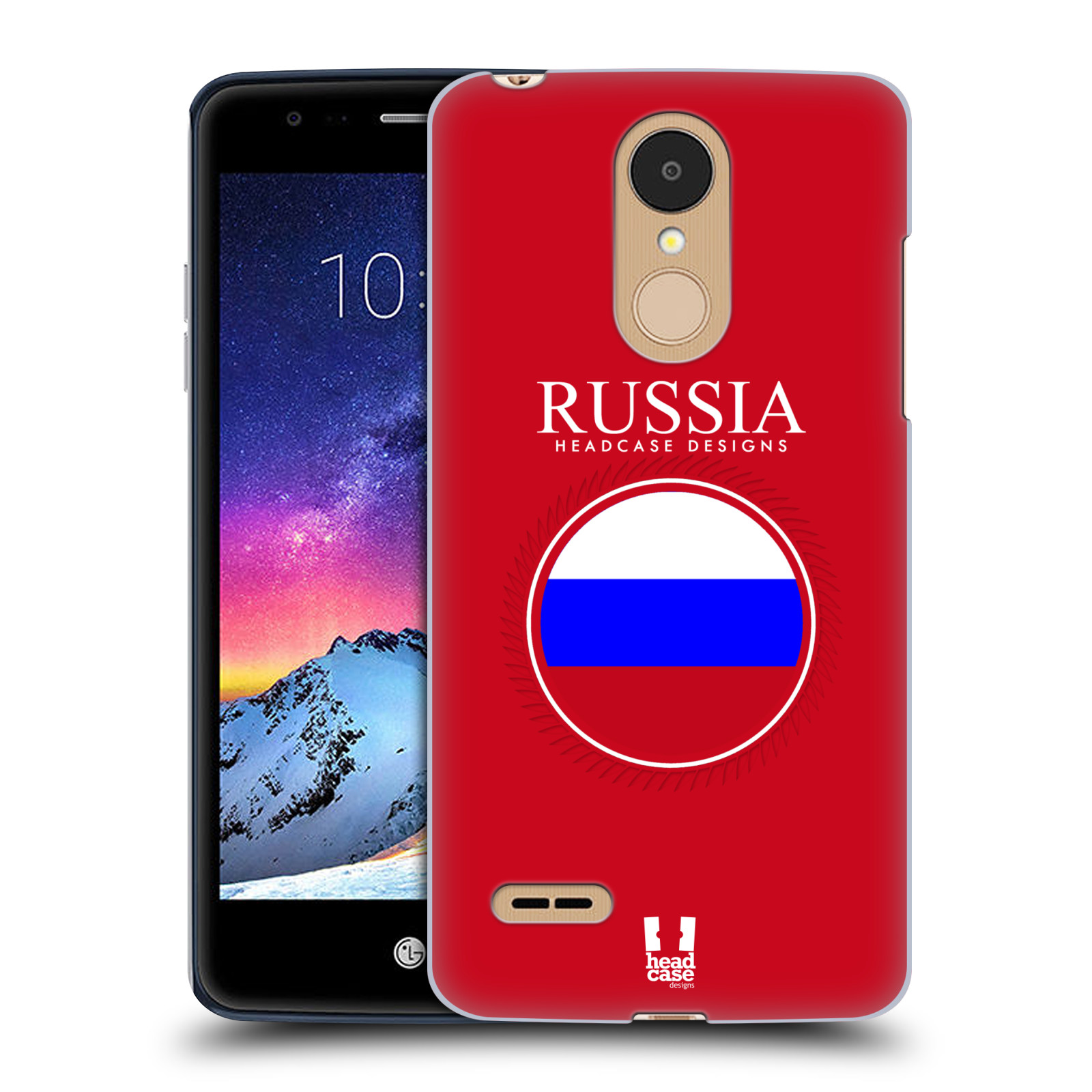 HEAD CASE plastový obal na mobil LG K9 / K8 2018 vzor Vlajky státy 2 RUSKO