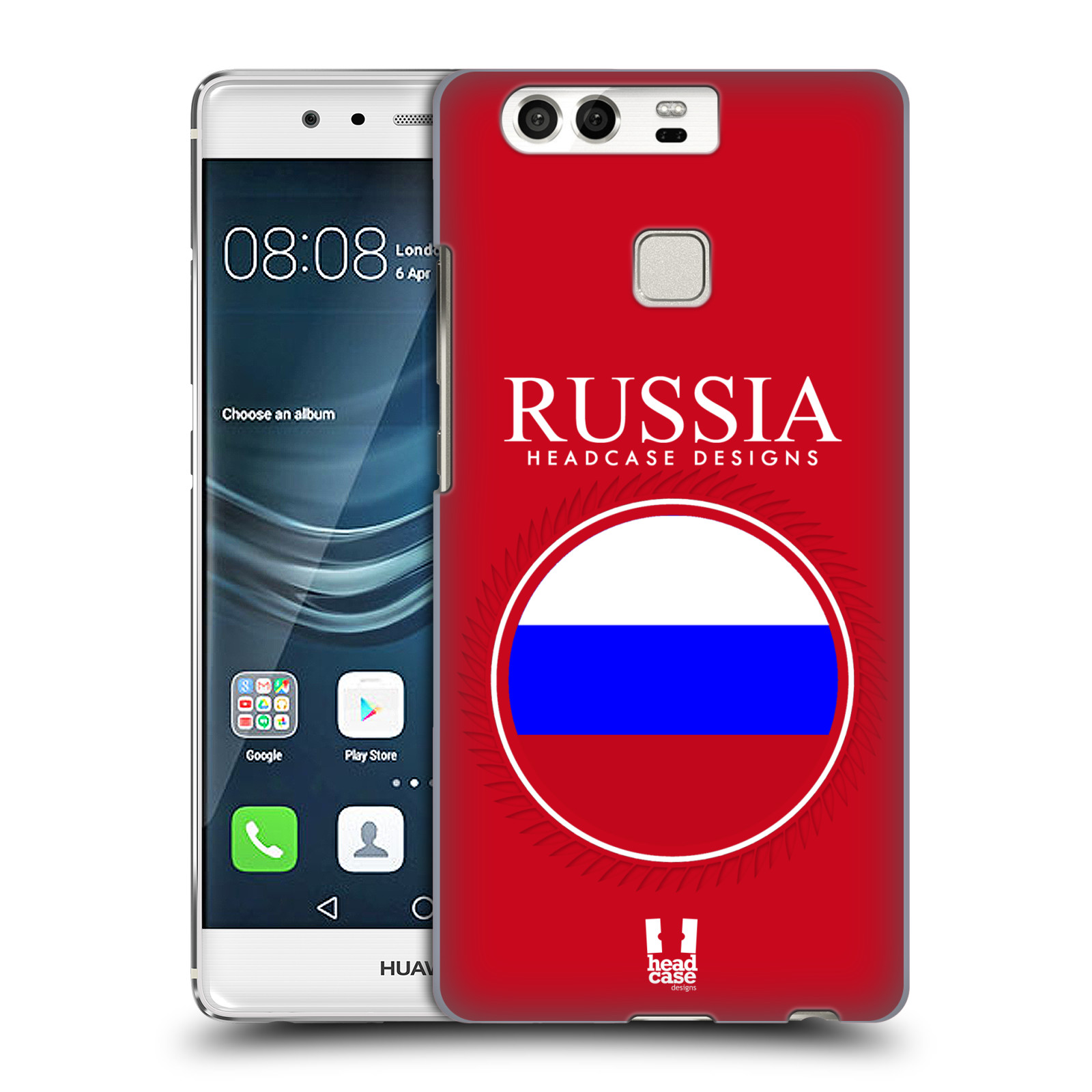 HEAD CASE plastový obal na mobil Huawei P9 / P9 DUAL SIM vzor Vlajky státy 2 RUSKO