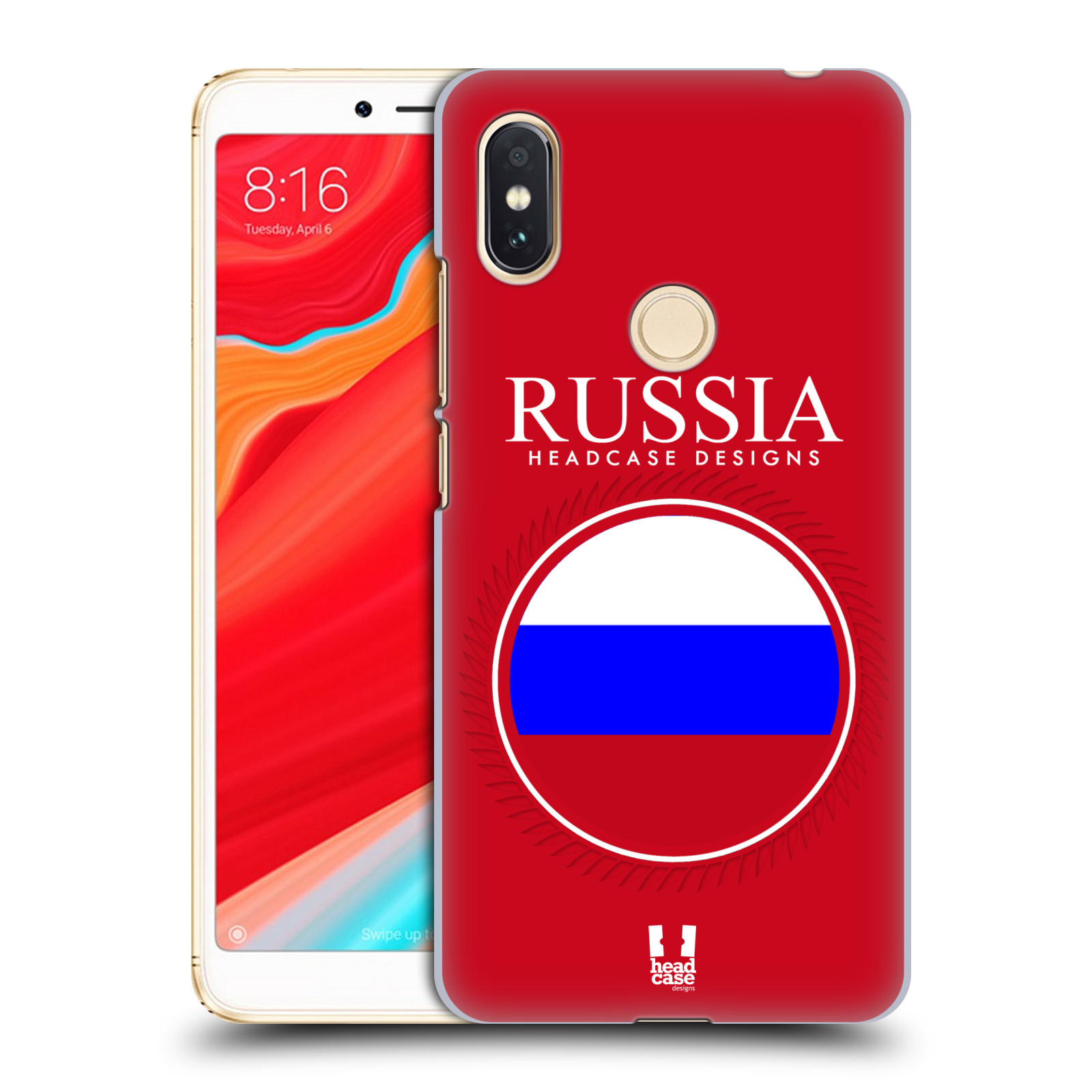 HEAD CASE plastový obal na mobil Xiaomi Redmi S2 vzor Vlajky státy 2 RUSKO