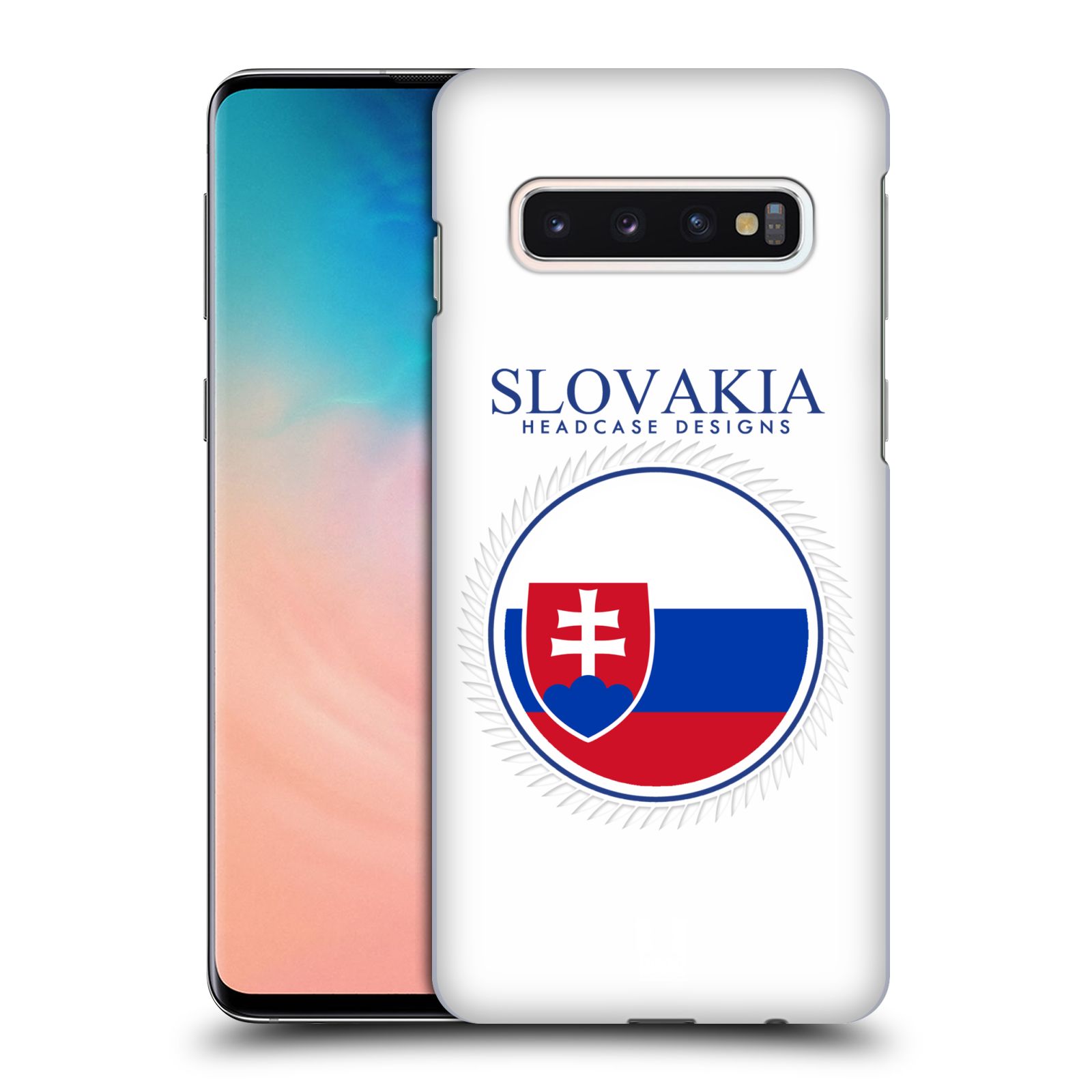 Pouzdro na mobil Samsung Galaxy S10 - HEAD CASE - vzor Vlajky státy 2 SLOVENSKO