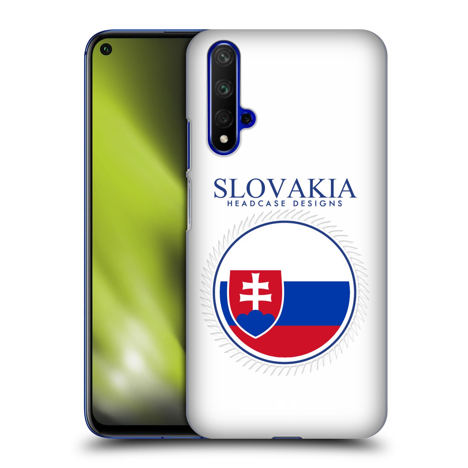 Pouzdro na mobil Honor 20 - HEAD CASE - vzor Vlajky státy 2 SLOVENSKO