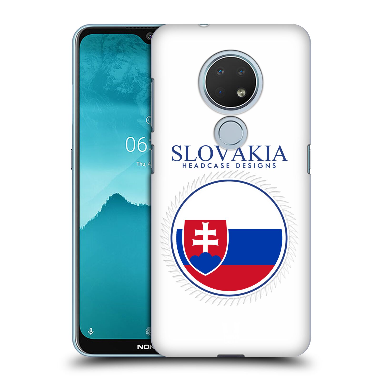 Pouzdro na mobil Nokia 6.2 - HEAD CASE - vzor Vlajky státy 2 SLOVENSKO