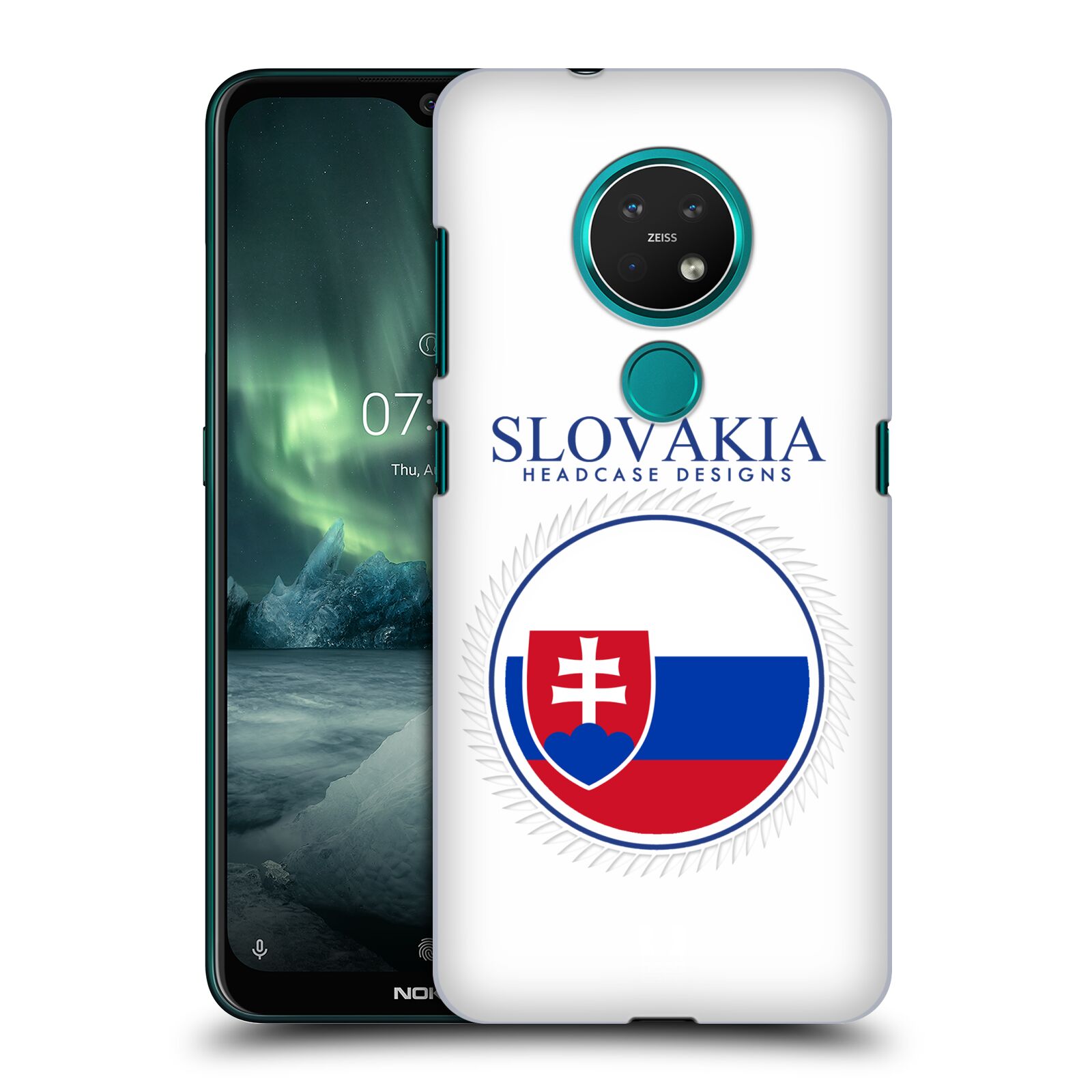 Pouzdro na mobil NOKIA 7.2 - HEAD CASE - vzor Vlajky státy 2 SLOVENSKO