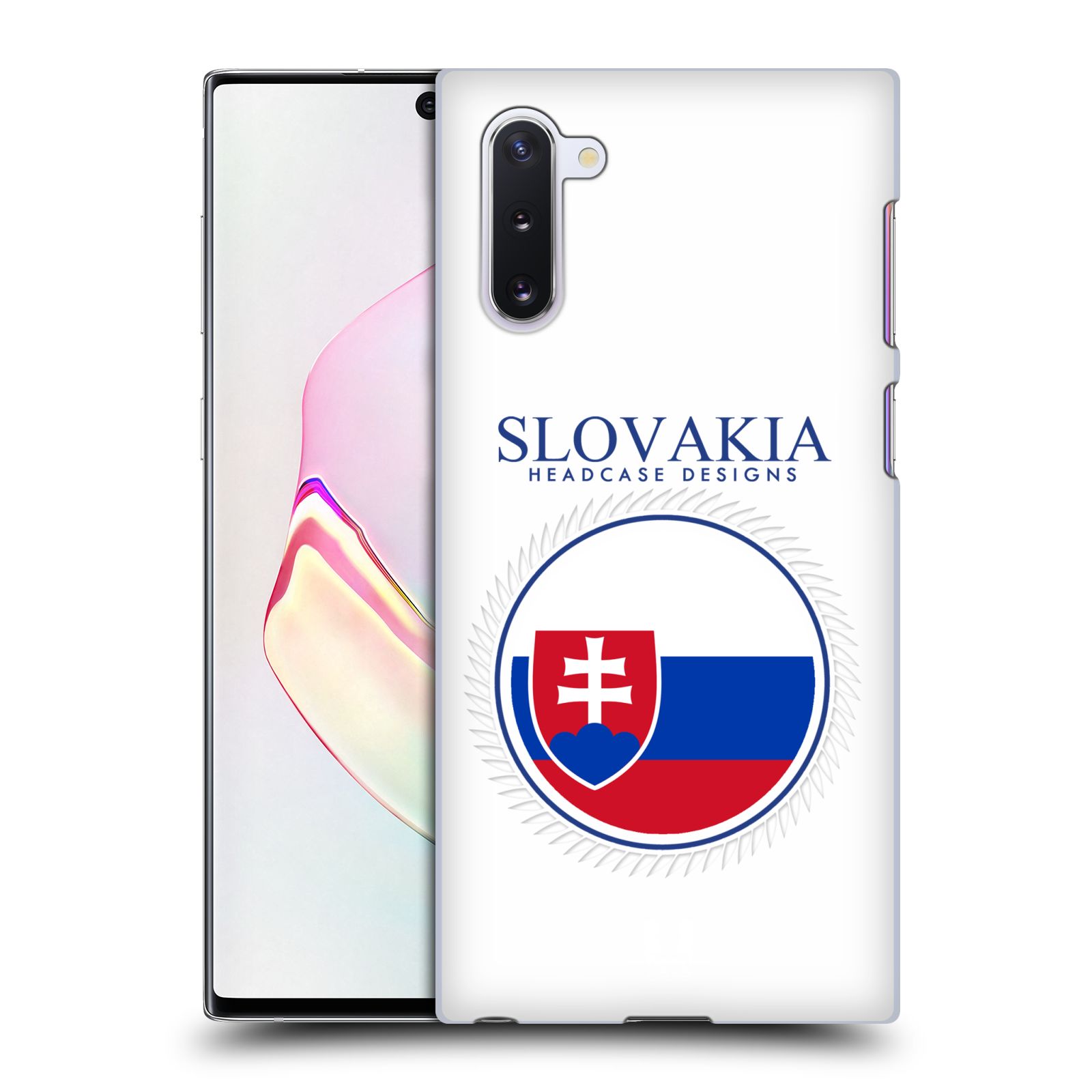 Pouzdro na mobil Samsung Galaxy Note 10 - HEAD CASE - vzor Vlajky státy 2 SLOVENSKO
