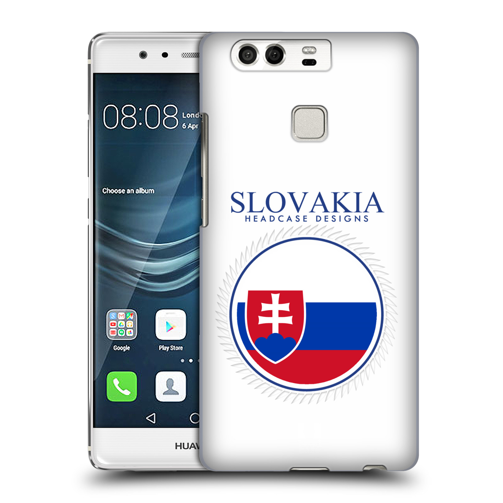 HEAD CASE plastový obal na mobil Huawei P9 / P9 DUAL SIM vzor Vlajky státy 2 SLOVENSKO