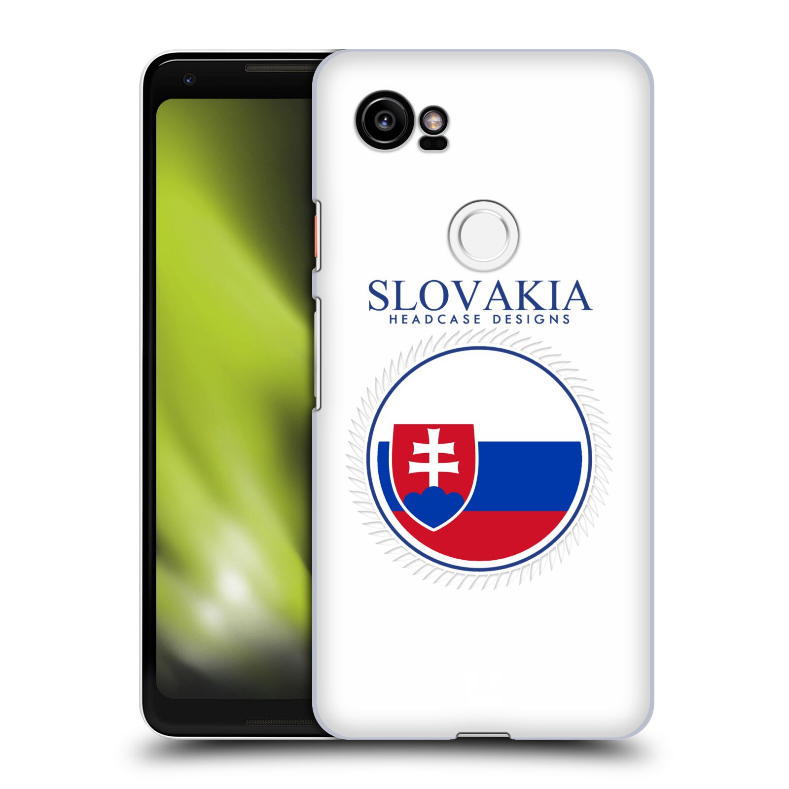 HEAD CASE plastový obal na mobil Google Pixel 2 XL vzor Vlajky státy 2 SLOVENSKO
