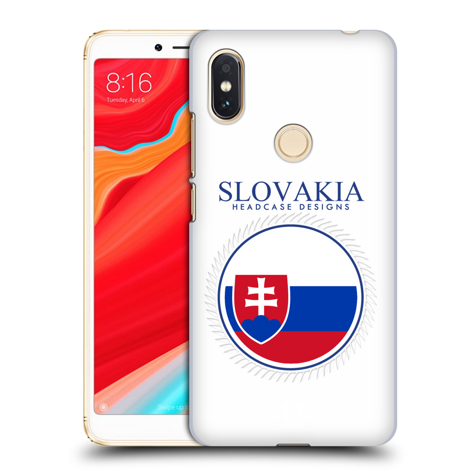 HEAD CASE plastový obal na mobil Xiaomi Redmi S2 vzor Vlajky státy 2 SLOVENSKO