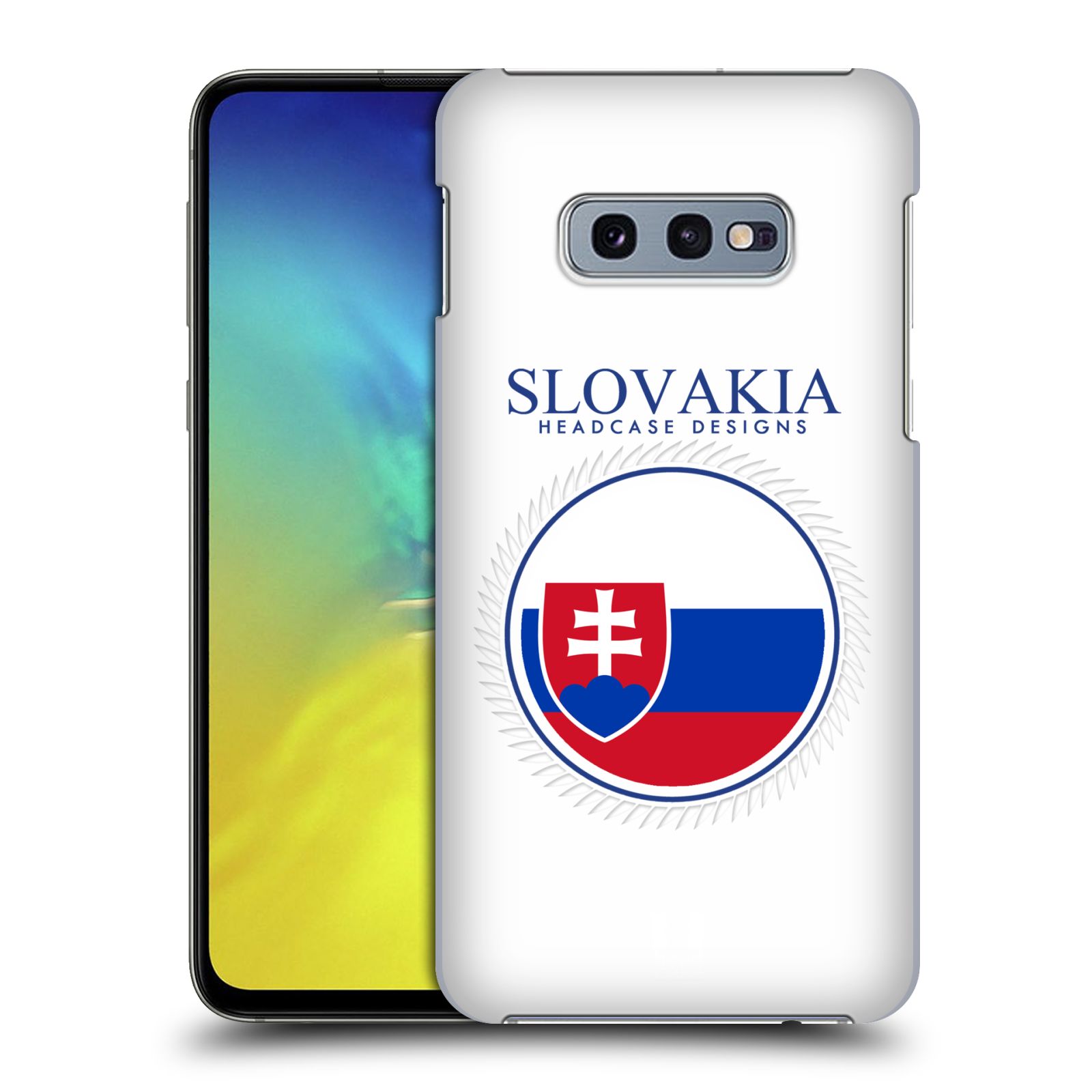 Pouzdro na mobil Samsung Galaxy S10e - HEAD CASE - vzor Vlajky státy 2 SLOVENSKO