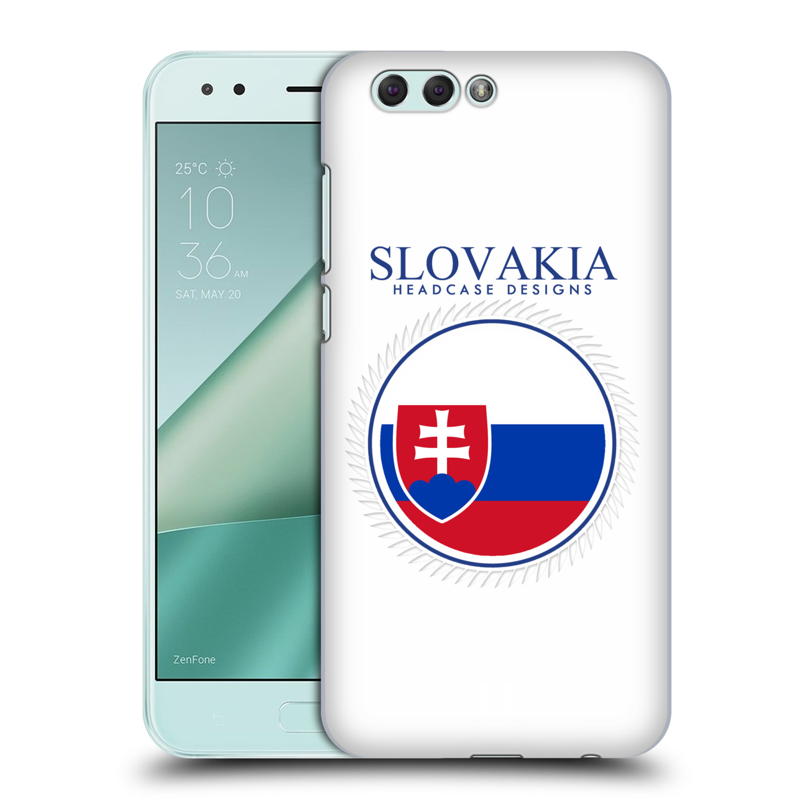 HEAD CASE plastový obal na mobil Asus Zenfone 4 ZE554KL vzor Vlajky státy 2 SLOVENSKO