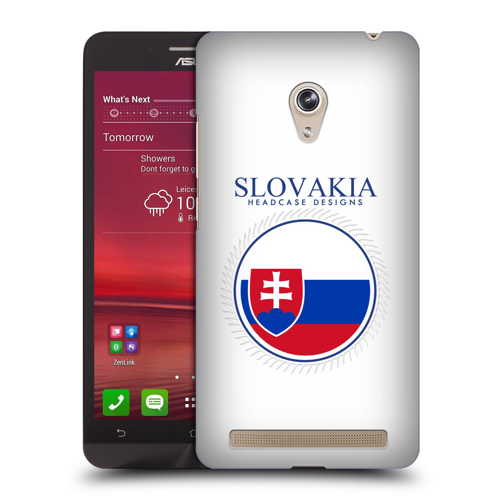 HEAD CASE plastový obal na mobil Asus Zenfone 6 vzor Vlajky státy 2 SLOVENSKO