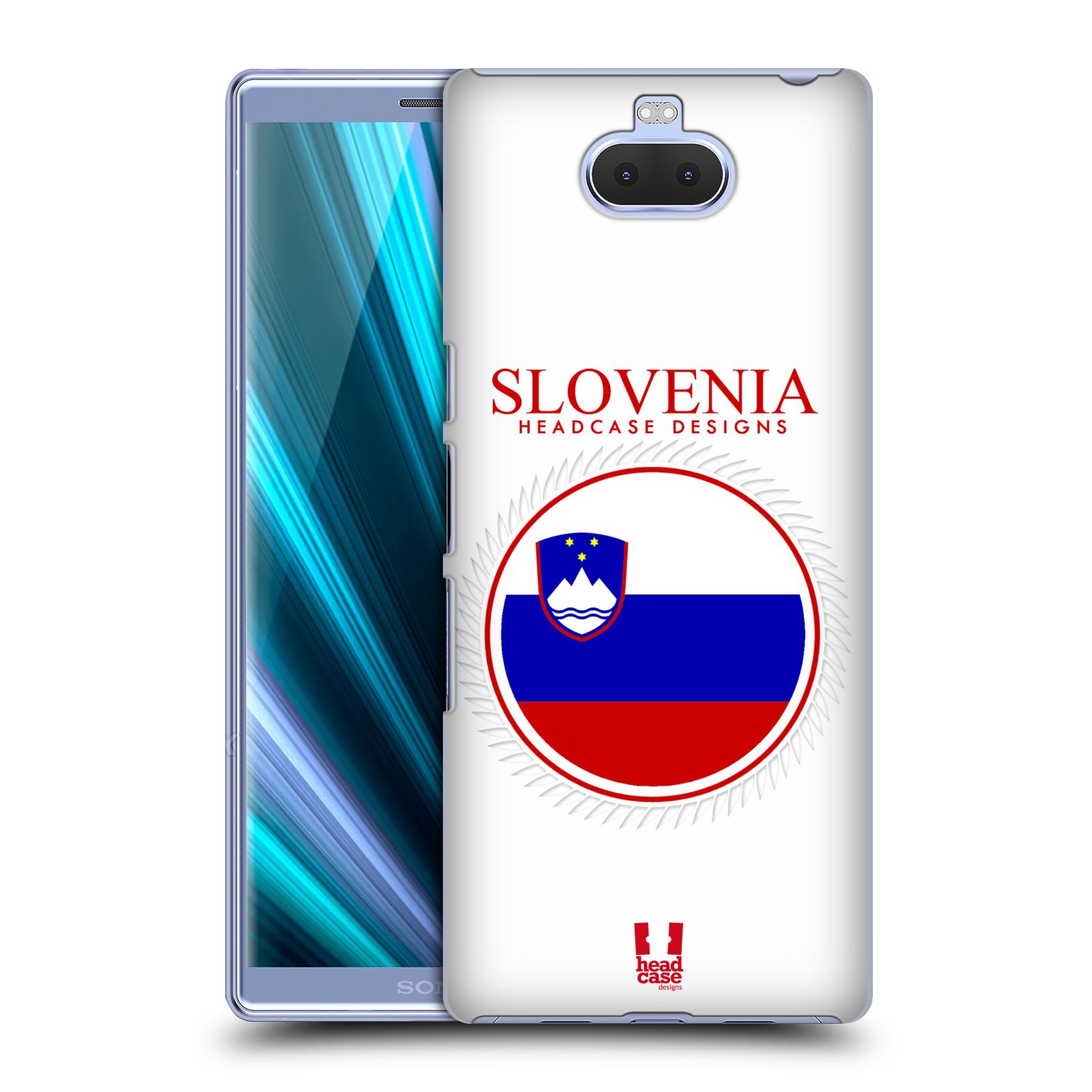 Pouzdro na mobil Sony Xperia 10 - Head Case - vzor Vlajky státy 2 SLOVINSKO