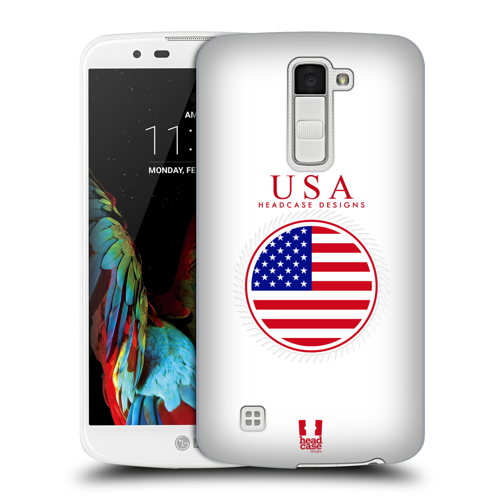 HEAD CASE plastový obal na mobil LG K10 vzor Vlajky státy 2 USA SPOJENÉ STÁTY