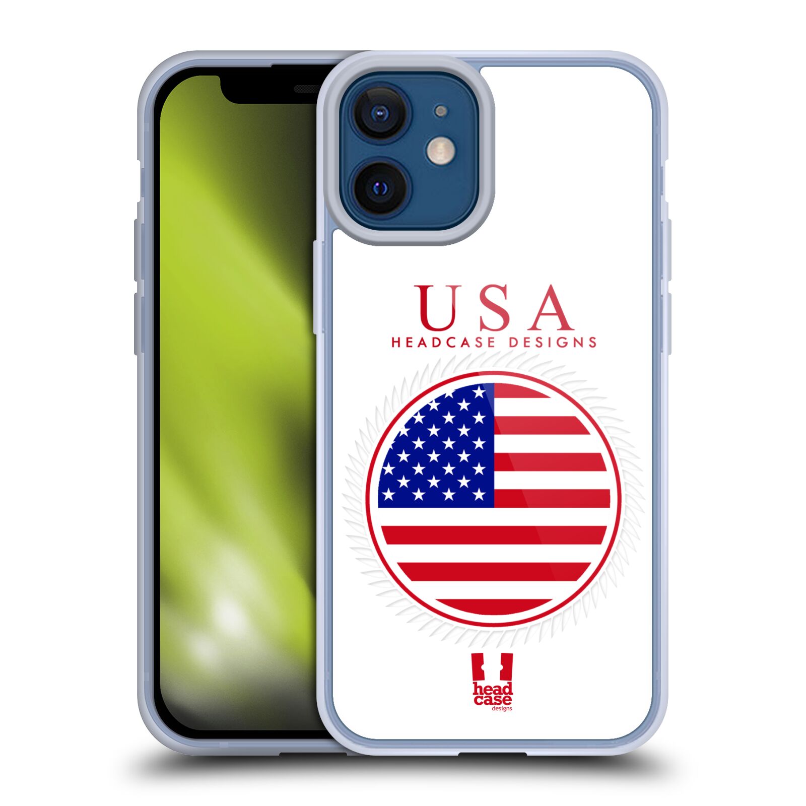 Plastový obal na mobil Apple Iphone 12 MINI vzor Vlajky státy 2 USA SPOJENÉ STÁTY