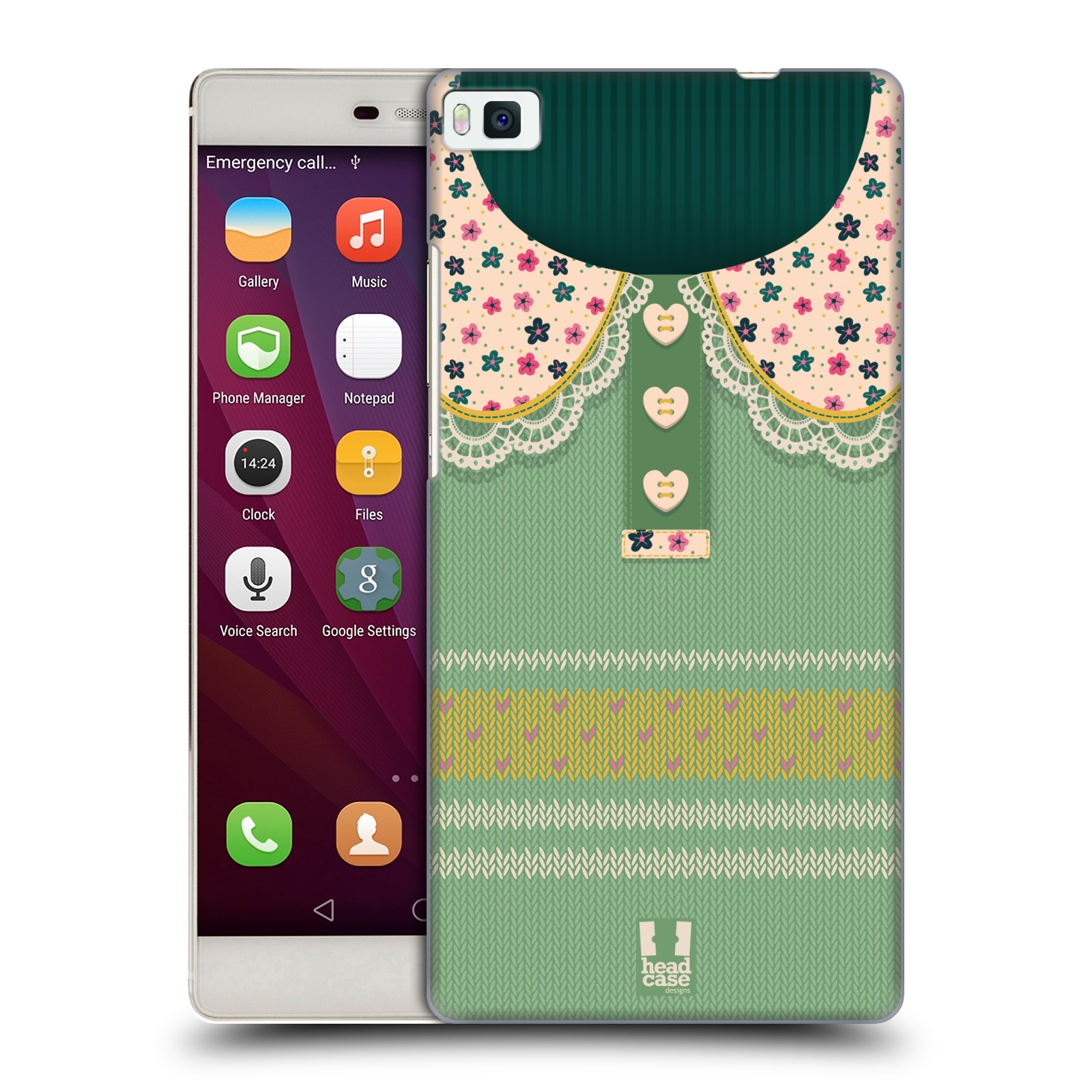 HEAD CASE DESIGNS FLORALE KRAGEN RUCKSEITE HÜLLE FÜR HUAWEI HANDYS 1 - Bild 8 von 11