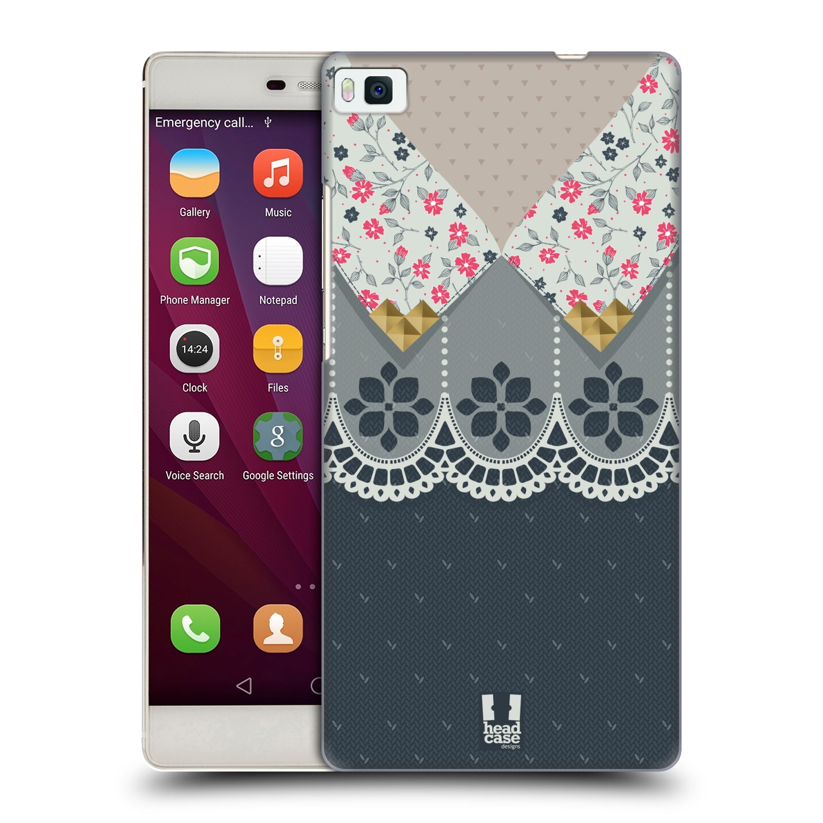 HEAD CASE DESIGNS FLORALE KRAGEN RUCKSEITE HÜLLE FÜR HUAWEI HANDYS 1 - Bild 7 von 11