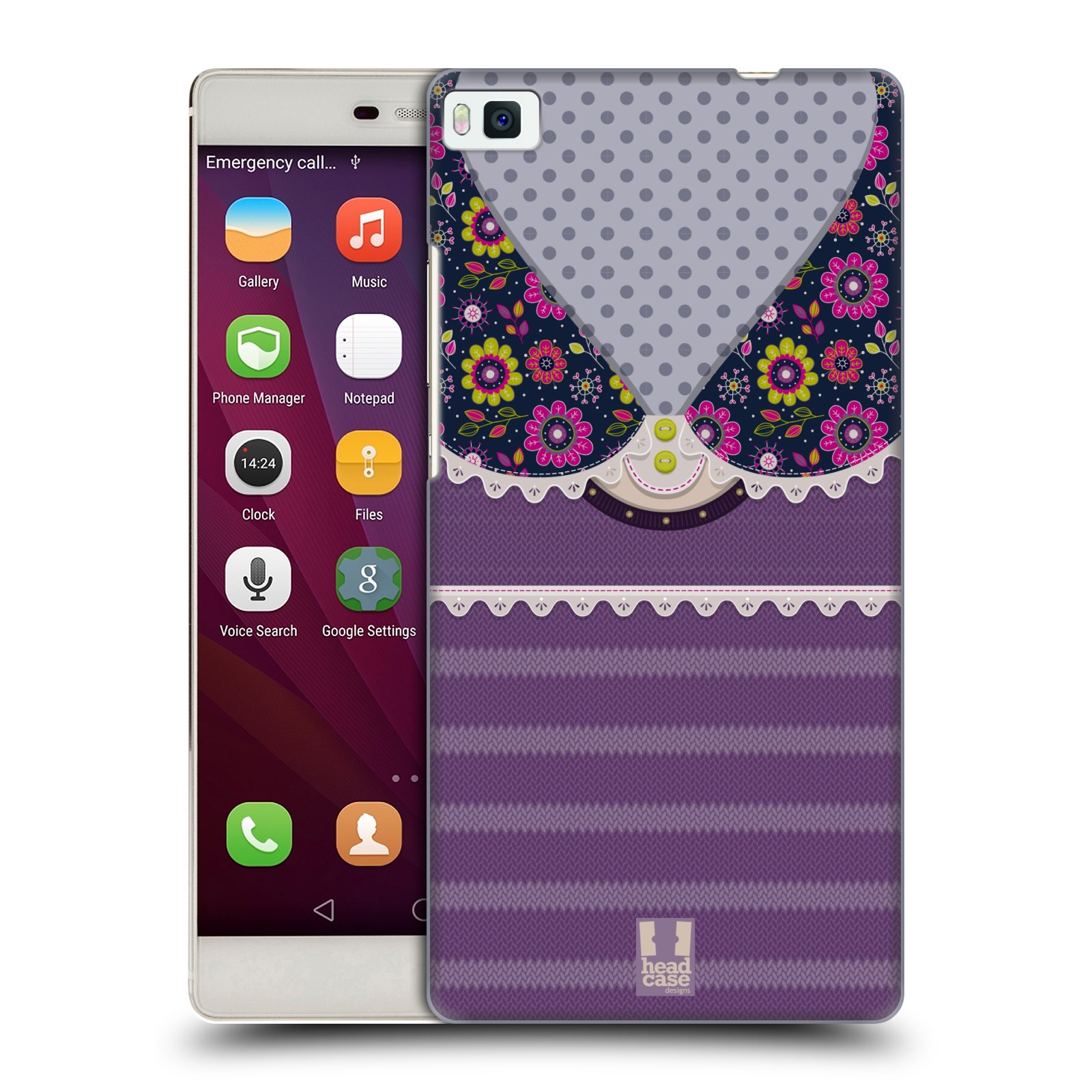 HEAD CASE DESIGNS FLORALE KRAGEN RUCKSEITE HÜLLE FÜR HUAWEI HANDYS 1 - Bild 10 von 11