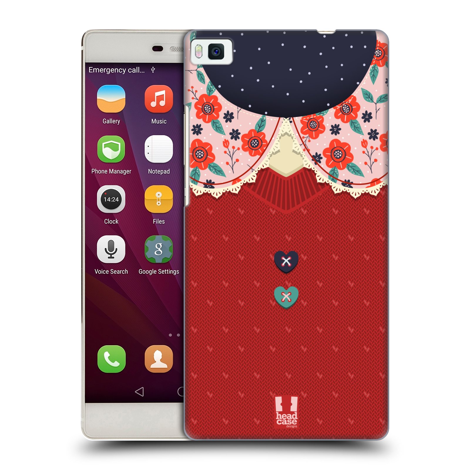 HEAD CASE DESIGNS FLORALE KRAGEN RUCKSEITE HÜLLE FÜR HUAWEI HANDYS 1 - Bild 11 von 11