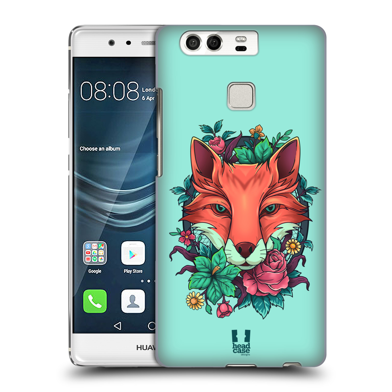 HEAD CASE plastový obal na mobil Huawei P9 / P9 DUAL SIM vzor Flóra a Fauna liška