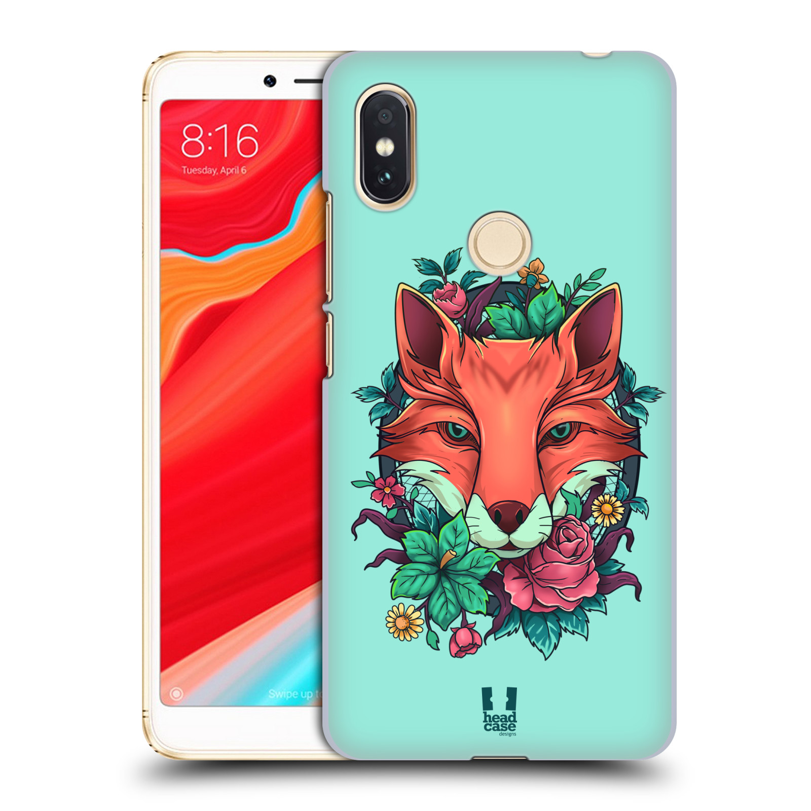 HEAD CASE plastový obal na mobil Xiaomi Redmi S2 vzor Flóra a Fauna liška
