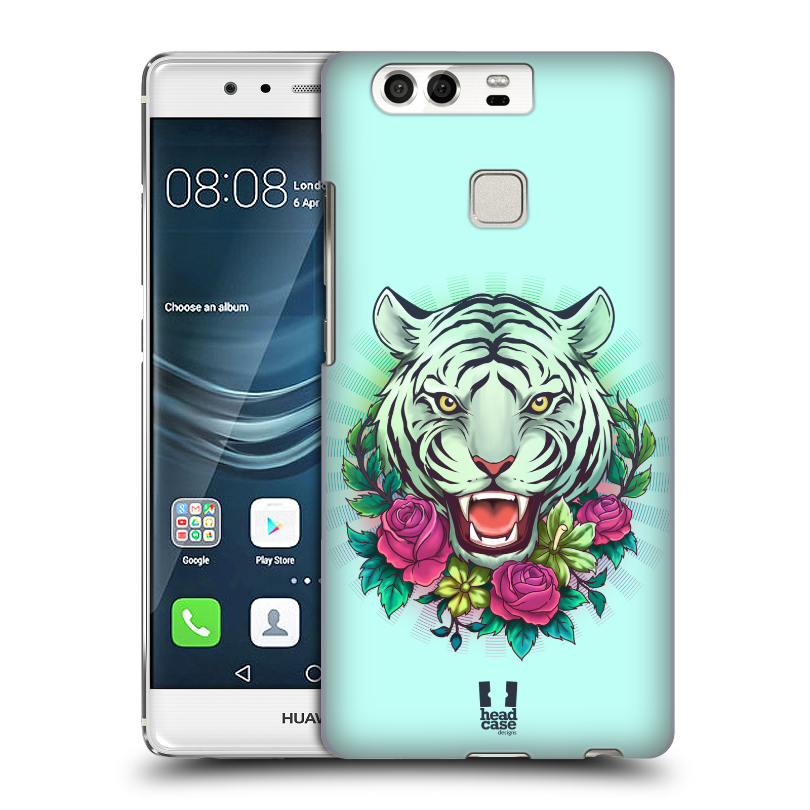 HEAD CASE plastový obal na mobil Huawei P9 / P9 DUAL SIM vzor Flóra a Fauna tygr