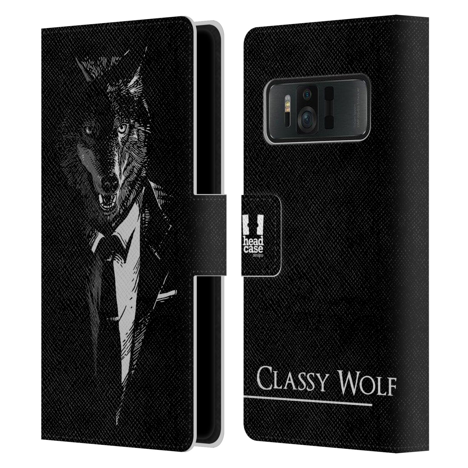 Pouzdro na mobil Asus Zenfone AR ZS571KL - Head Case - vlk v obleku