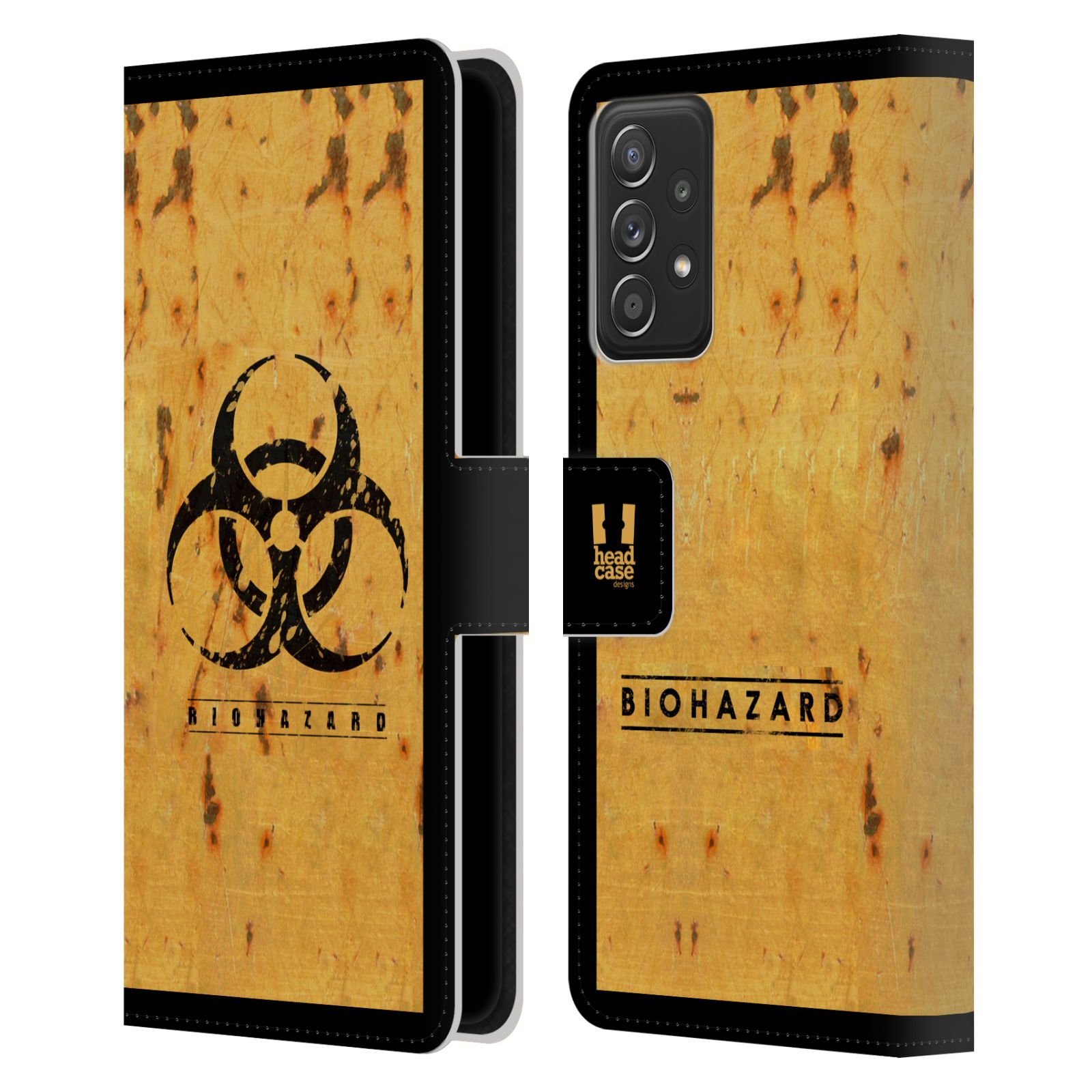 Pouzdro pro mobil Samsung Galaxy A52 / A52 5G / A52s 5G - HEAD CASE - Biohazard