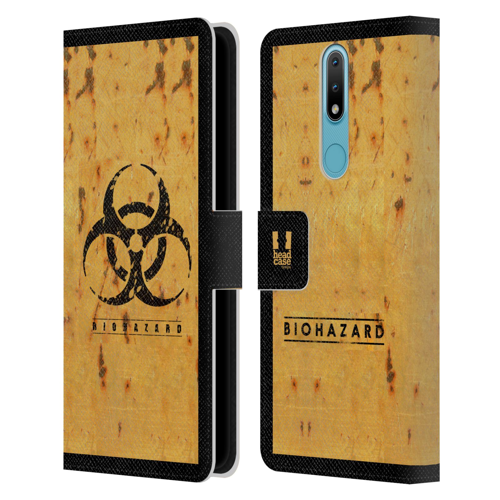 HEAD CASE Pouzdro pro mobil Nokia 2.4 - Biohazard